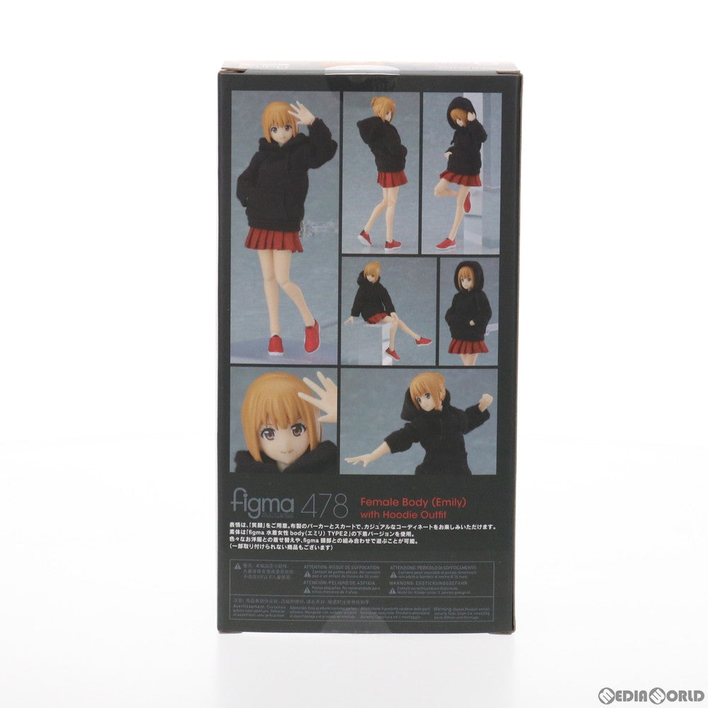【中古即納】[FIG] figma(フィグマ) 478 女性body(エミリ) with パーカーコーデ figma styles(フィグマ スタイルズ) 完成品 可動フィギュア(20210627)