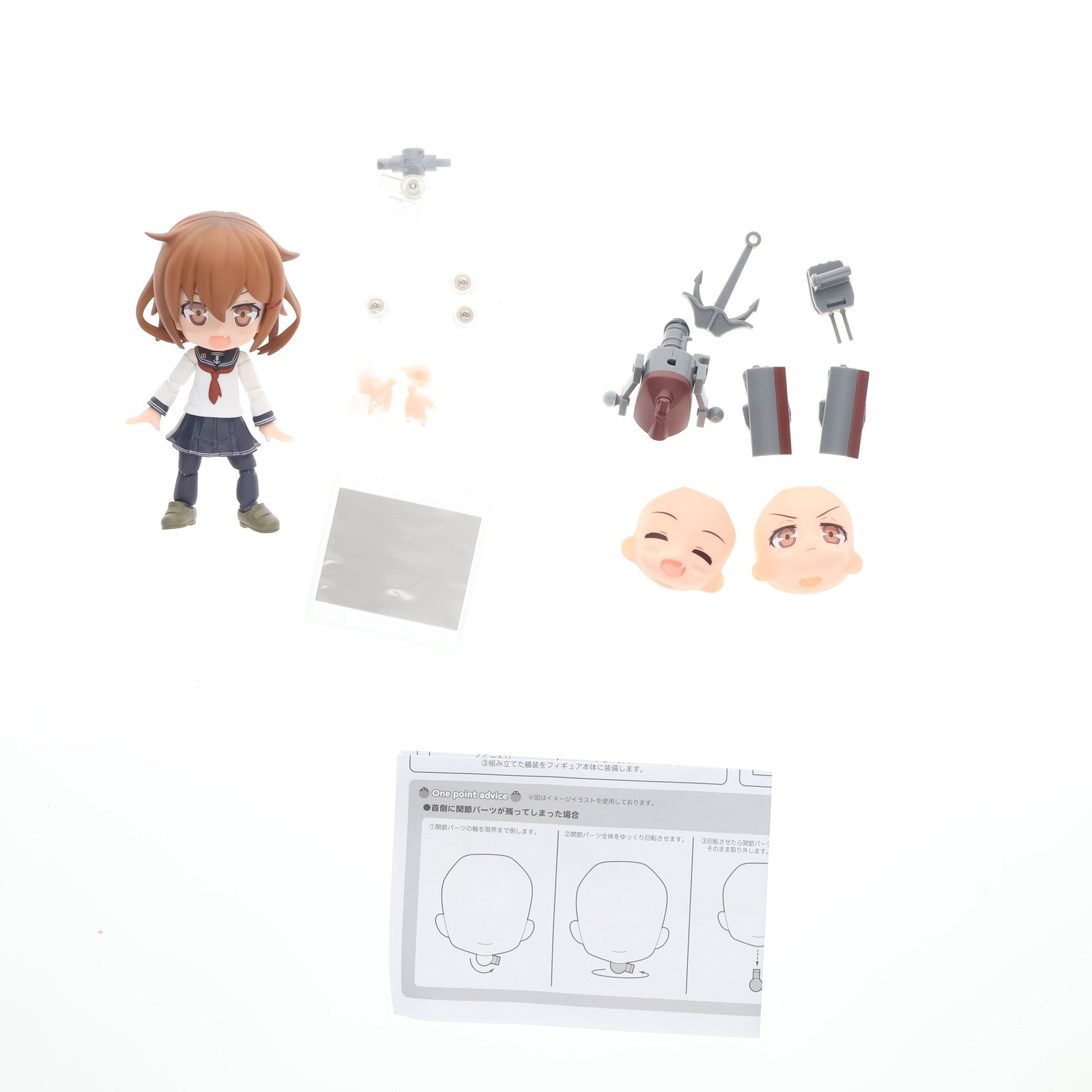 【中古即納】[FIG] キューポッシュ 雷(いかずち) 艦隊これくしょん -艦これ- 完成品 可動フィギュア(AD022) コトブキヤ(20170609)