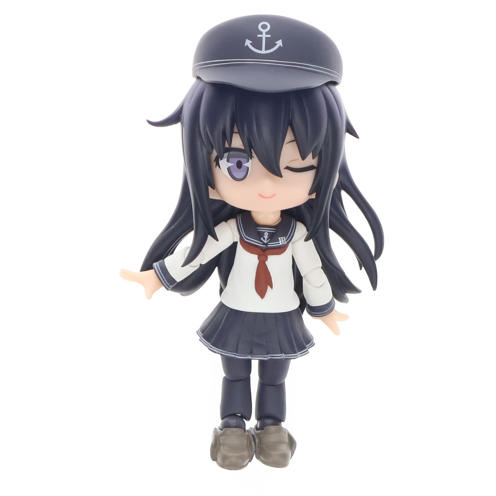 【中古即納】[FIG] キューポッシュ 暁(あかつき) 艦隊これくしょん -艦これ- 完成品 可動フィギュア(AD030) コトブキヤ(20170716)