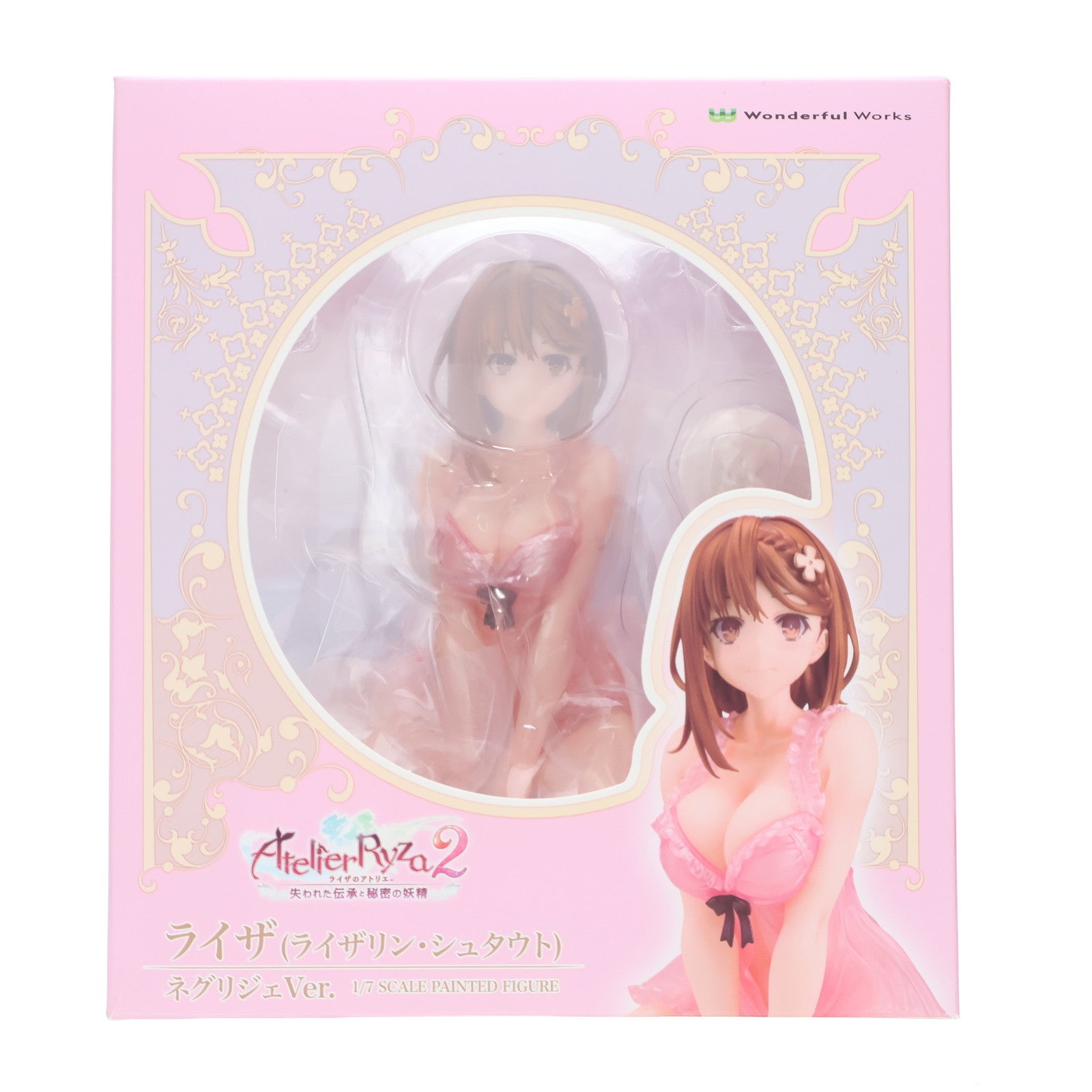 【中古即納】[FIG] ライザ(ライザリン・シュタウト) ネグリジェVer. ライザのアトリエ2 ～失われた伝承と秘密の妖精～ 1/7 完成品 フィギュア Wonderful Works(ワンダフルワークス)(20231129)