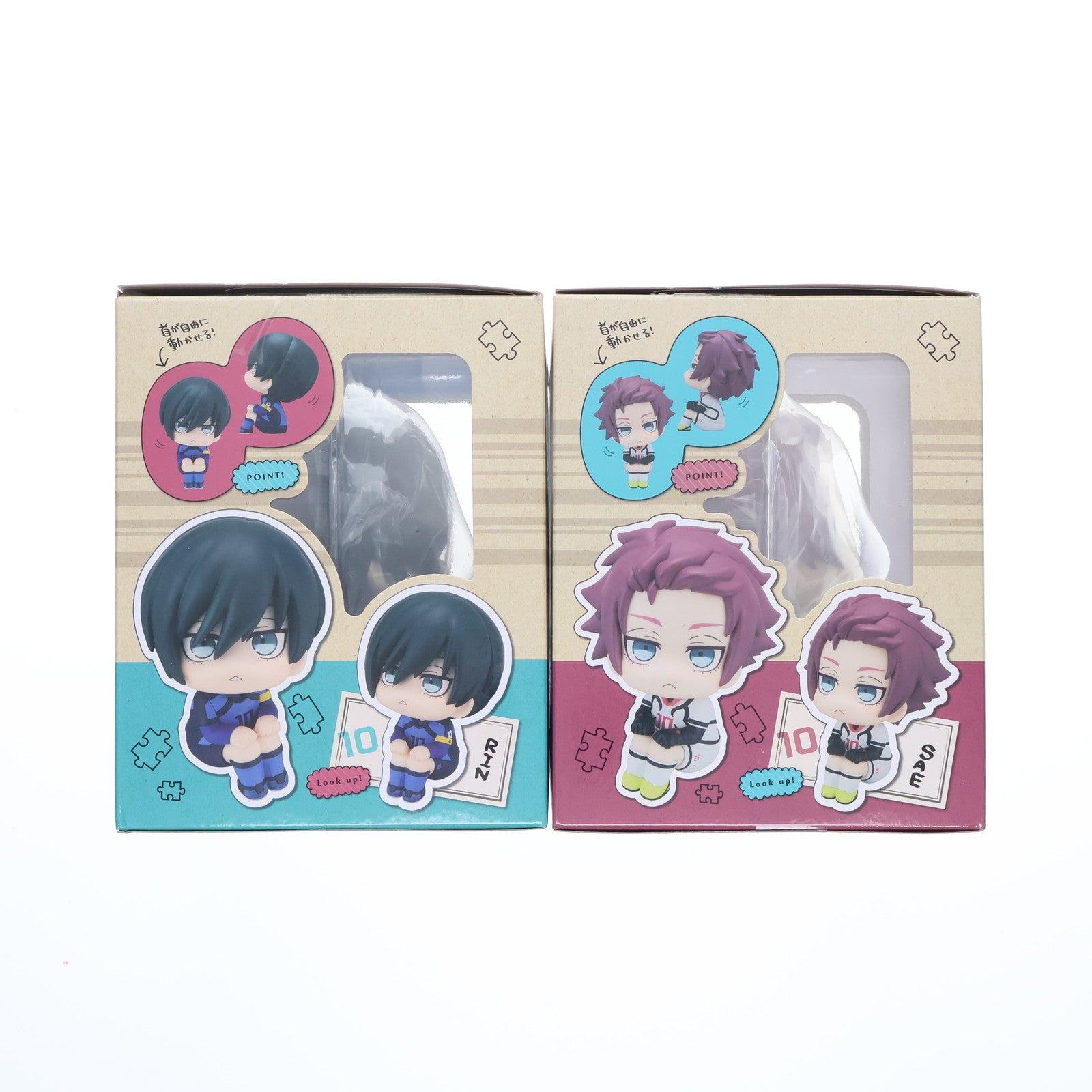 【中古即納】[FIG] 特典付属 るかっぷ 糸師凛&糸師冴(いとしりん&いとしさえ) 豪華セット ブルーロック 完成品 フィギュア プレミアムバンダイ&一部流通限定 メガハウス(20241029)