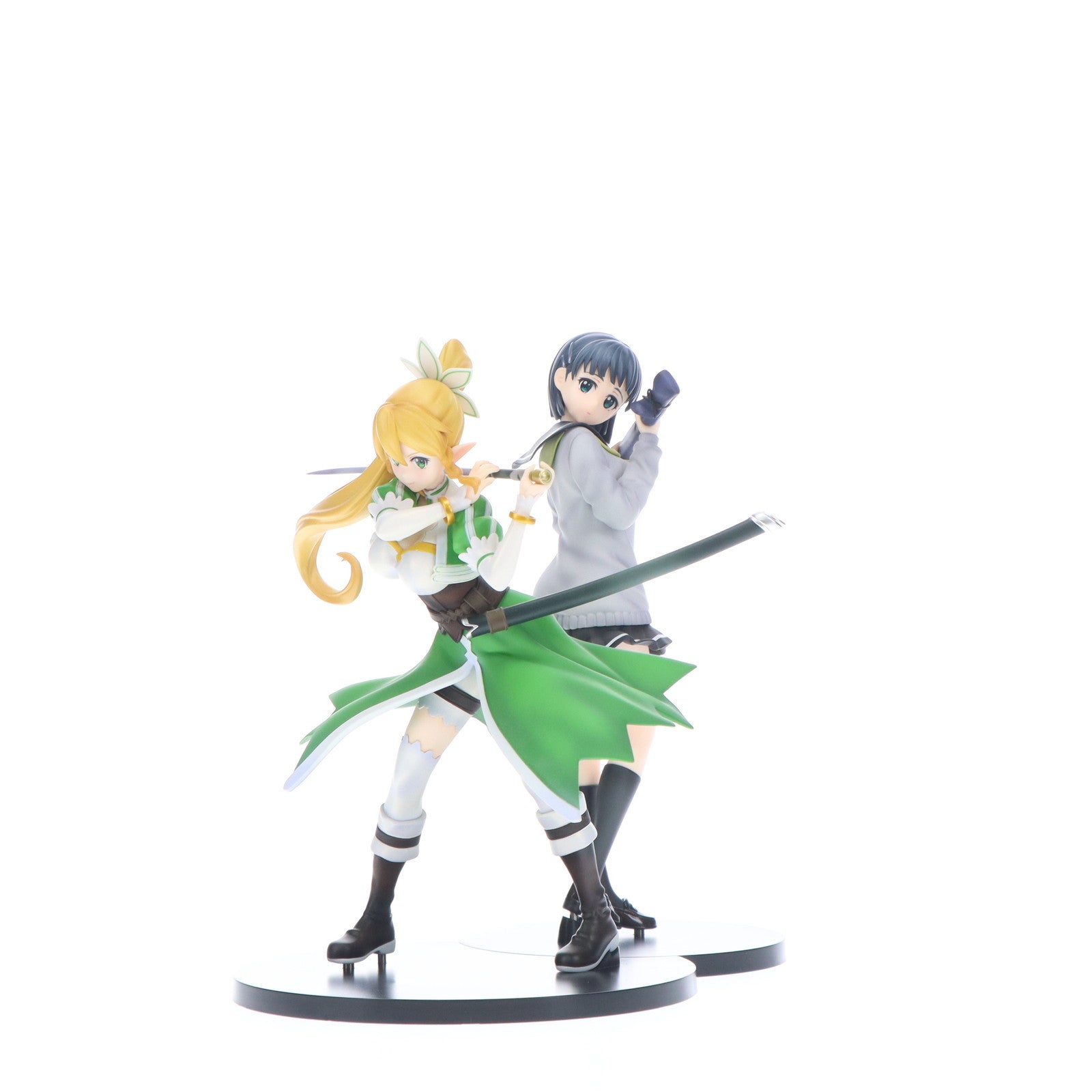【中古即納】[FIG] リーファ&桐ケ谷直葉(きりがやすぐは) 2体セット ソードアート・オンライン 完成品 フィギュア ユニオンクリエイティブ(20200722)