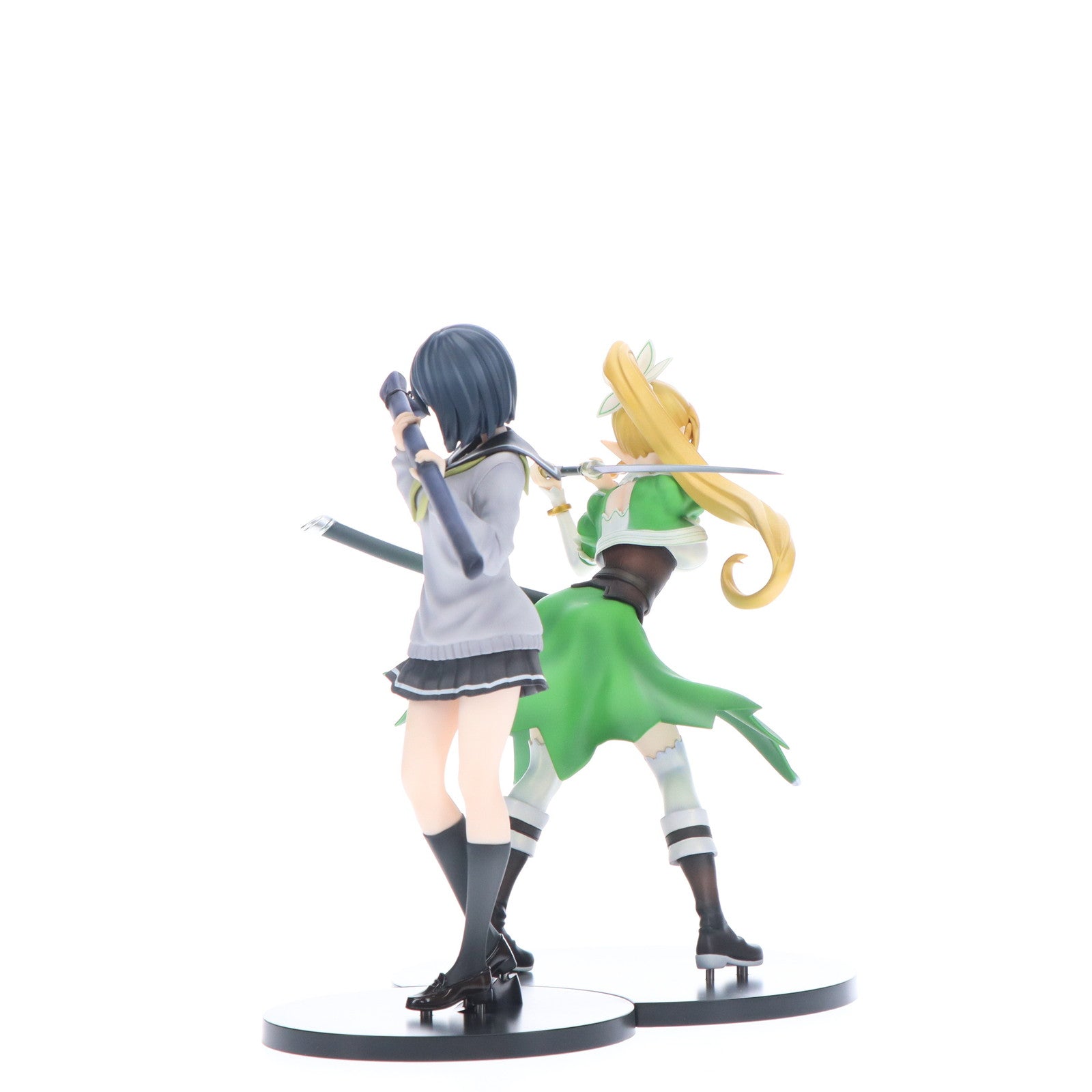 【中古即納】[FIG] リーファ&桐ケ谷直葉(きりがやすぐは) 2体セット ソードアート・オンライン 完成品 フィギュア ユニオンクリエイティブ(20200722)
