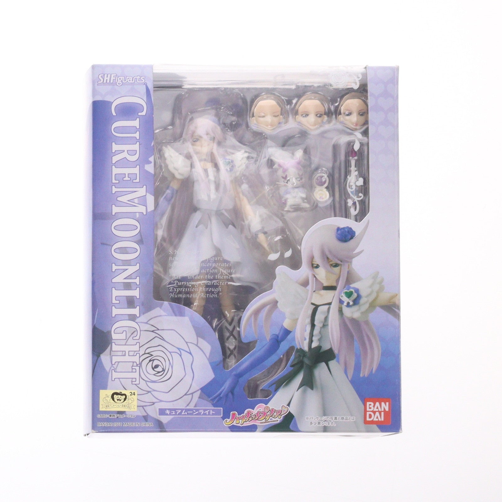 【中古即納】[FIG] S.H.Figuarts(フィギュアーツ) キュアムーンライト ハートキャッチプリキュア! 完成品 可動フィギュア バンダイ(20110806)