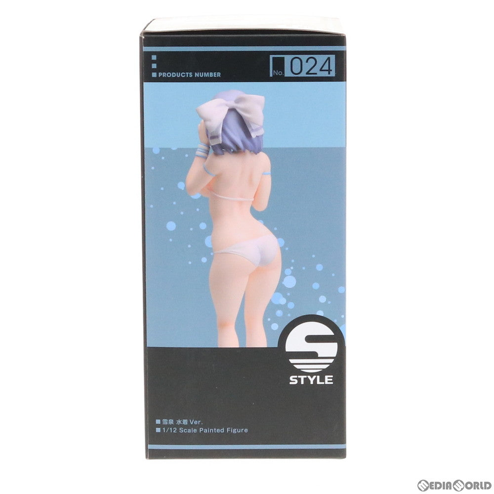 【中古即納】[FIG] S-style 雪泉(ゆみ) 水着Ver. 閃乱カグラ PEACH BEACH SPLASH(ピーチビーチスプラッシュ) 1/12 塗装済組み立て品 フィギュア FREEing(フリーイング)(20190801)