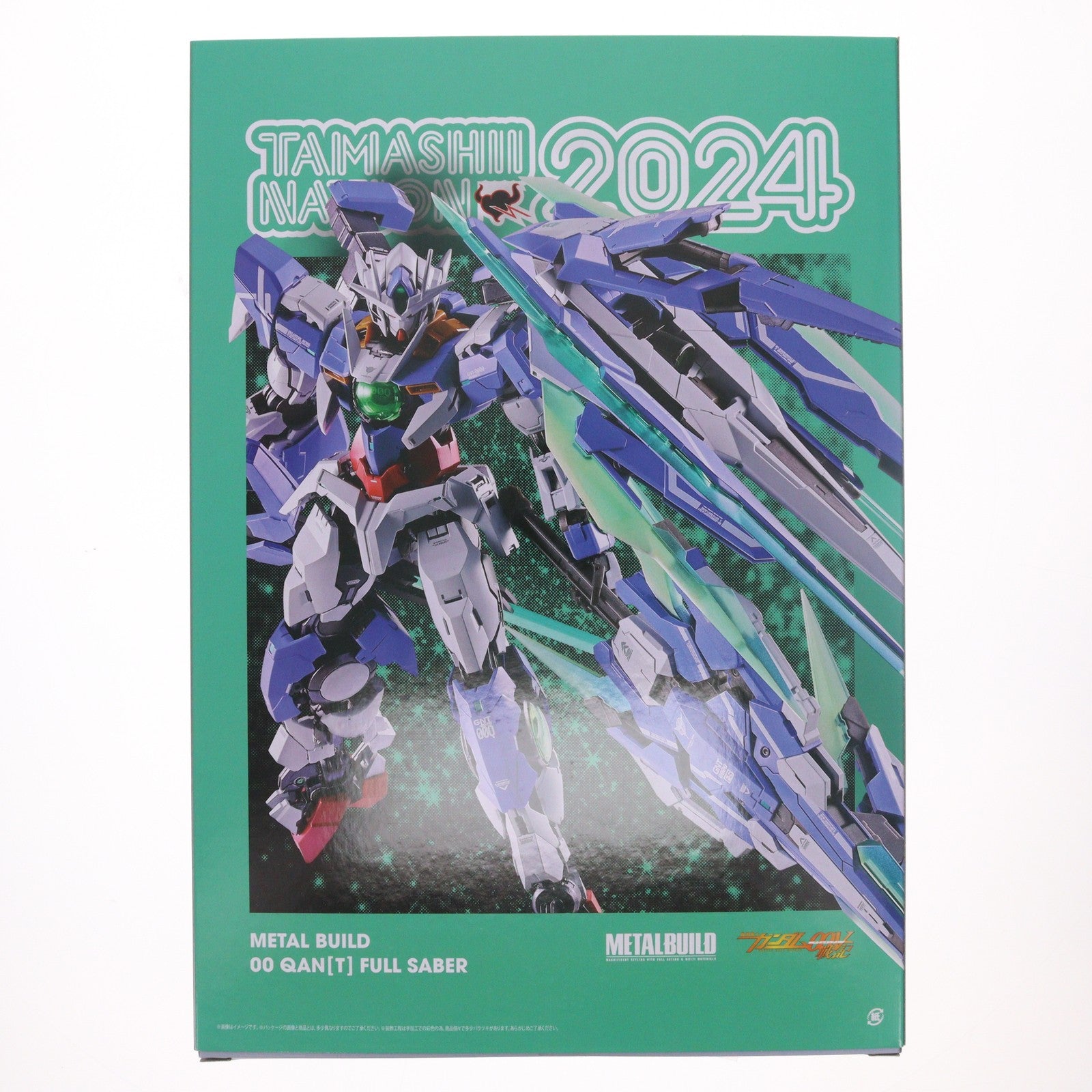 【中古即納】[FIG] METAL BUILD ダブルオークアンタ フルセイバー 機動戦士ガンダム00V戦記 完成品 可動フィギュア TAMASHII NATION 2024 開催記念品&魂ウェブ商店限定 バンダイスピリッツ(20241113)
