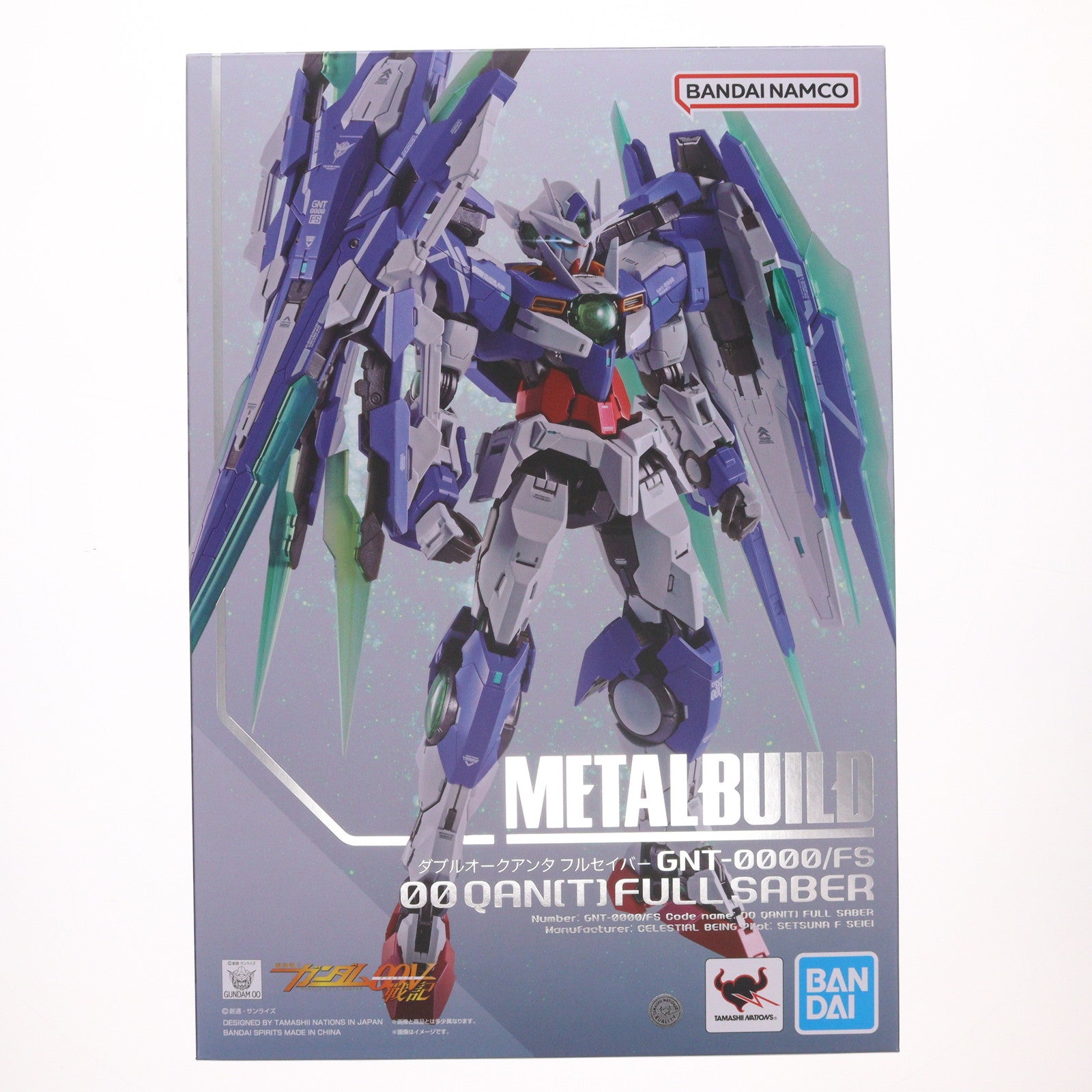 【中古即納】[FIG] METAL BUILD ダブルオークアンタ フルセイバー 機動戦士ガンダム00V戦記 完成品 可動フィギュア TAMASHII NATION 2024 開催記念品&魂ウェブ商店限定 バンダイスピリッツ(20241113)