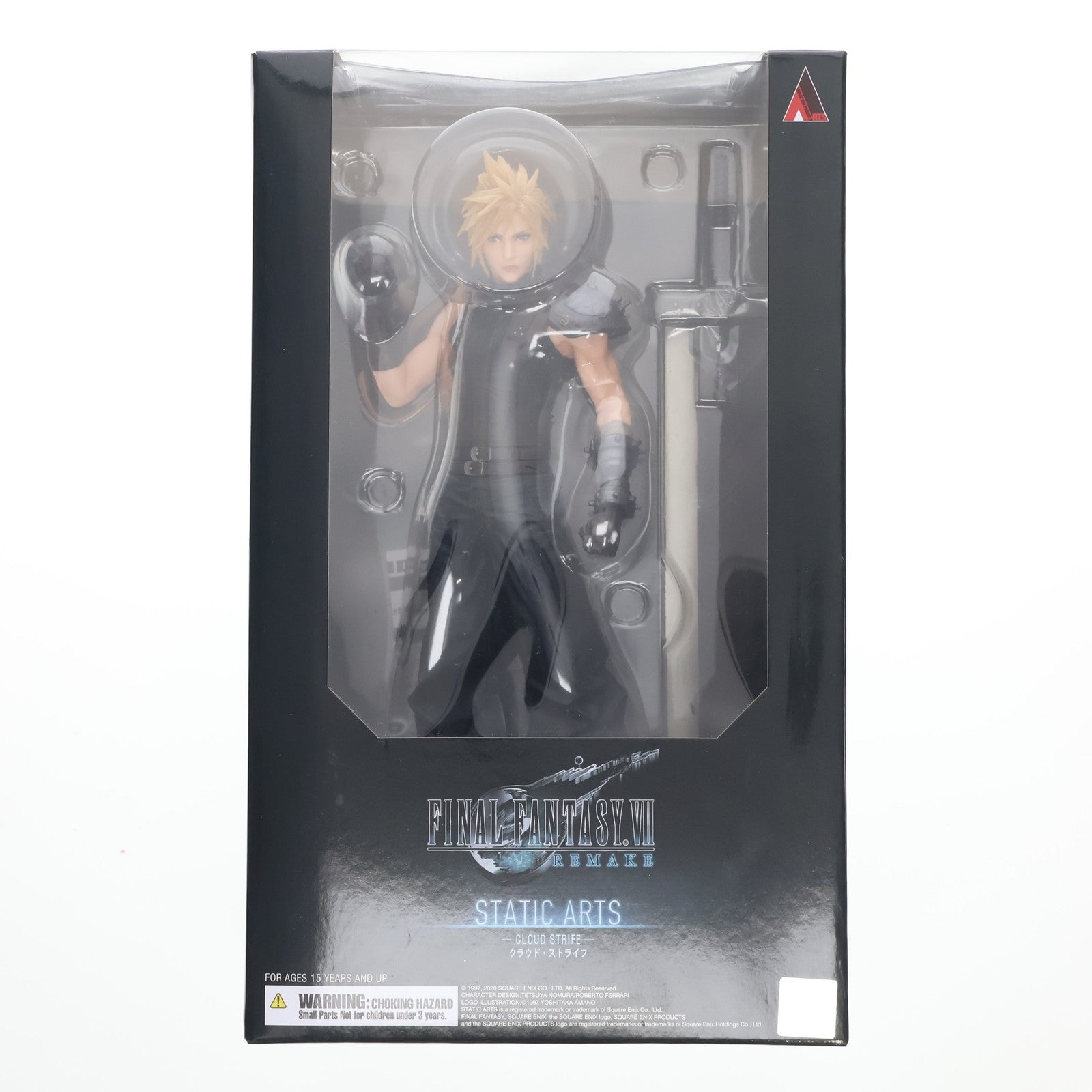 【中古即納】[FIG] (再販) STATIC ARTS(スタティックアーツ) クラウド・ストライフ FINAL FANTASY VII REMAKE(ファイナルファンタジー7 リメイク) 完成品 フィギュア スクウェア・エニックス(20251106)