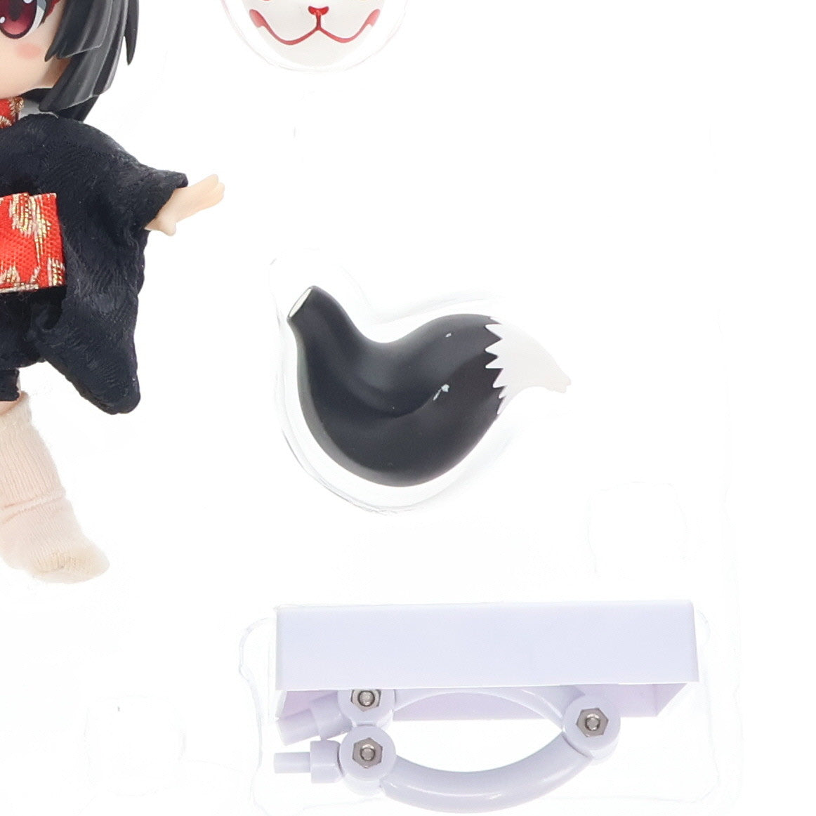 【中古即納】[FIG] キューポッシュフレンズ くろきつね-黒狐- 完成品 可動フィギュア(ADE68) コトブキヤ(20190621)