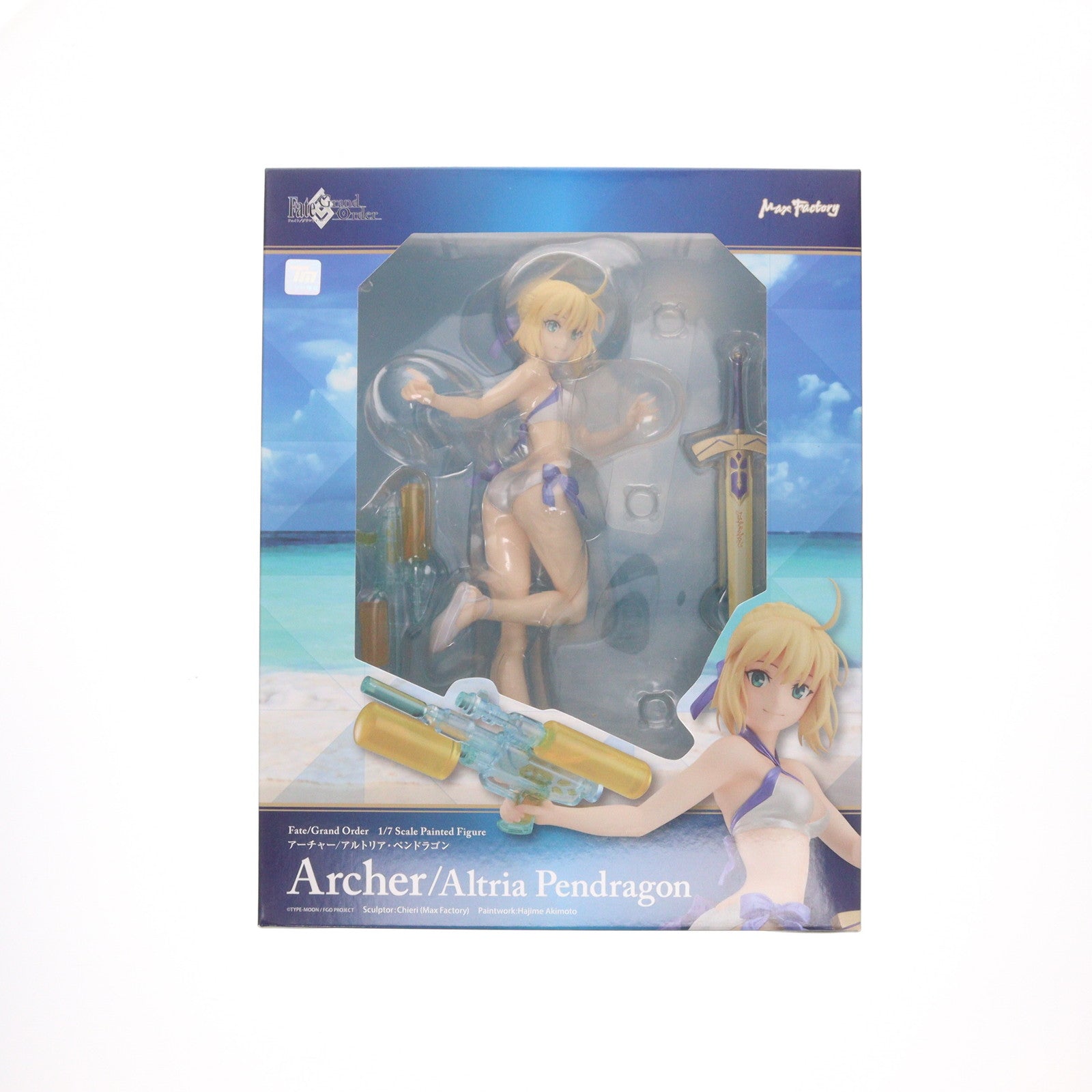 【中古即納】[FIG] アーチャー/アルトリア・ペンドラゴン Fate/Grand Order(フェイト/グランドオーダー) 1/7 完成品 フィギュア マックスファクトリー(20181130)
