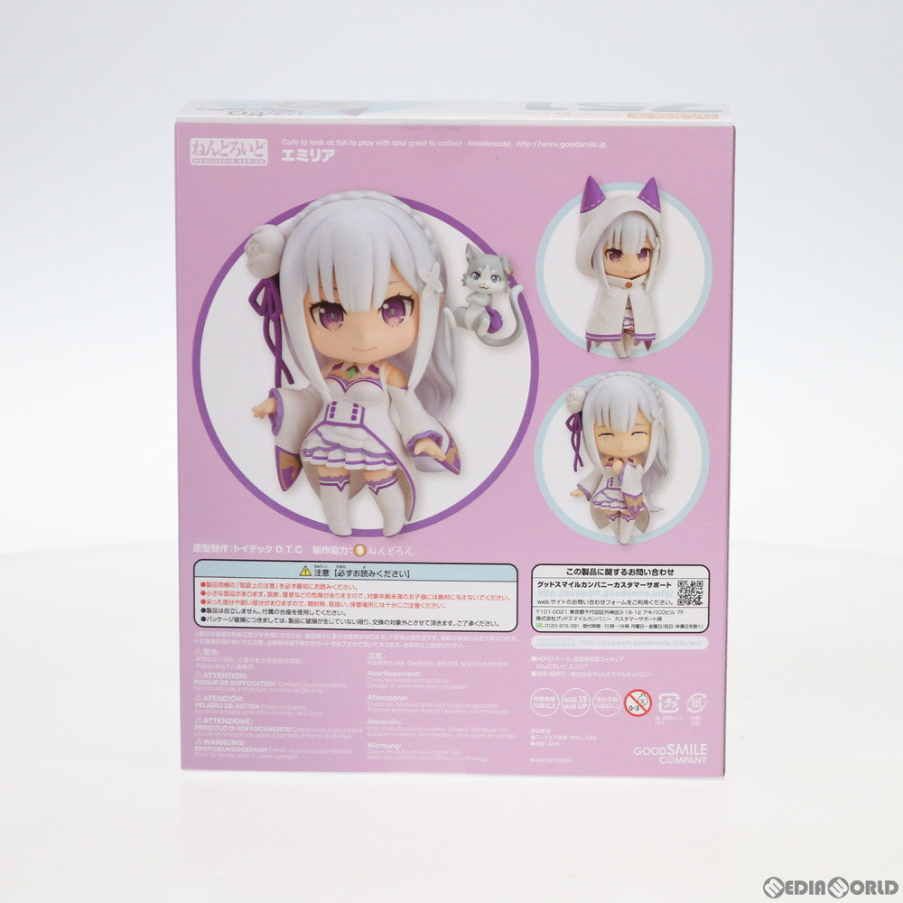 【中古即納】[FIG] (再販) ねんどろいど 751 エミリア Re:ゼロから始める異世界生活 完成品 可動フィギュア グッドスマイルカンパニー(20200906)