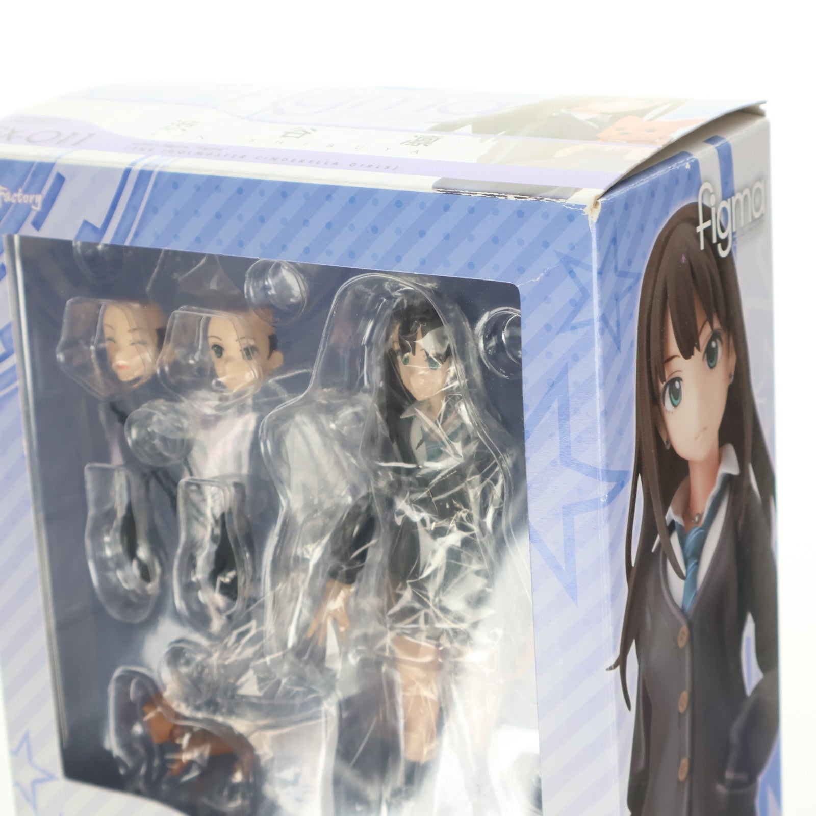 【中古即納】[FIG] figma(フィグマ) EX-011 渋谷凛(しぶやりん) アイドルマスター シンデレラガールズ 完成品 可動フィギュア ワンフェス2013冬&GOODSMILE ONLINE限定 マックスファクトリー(20130210)