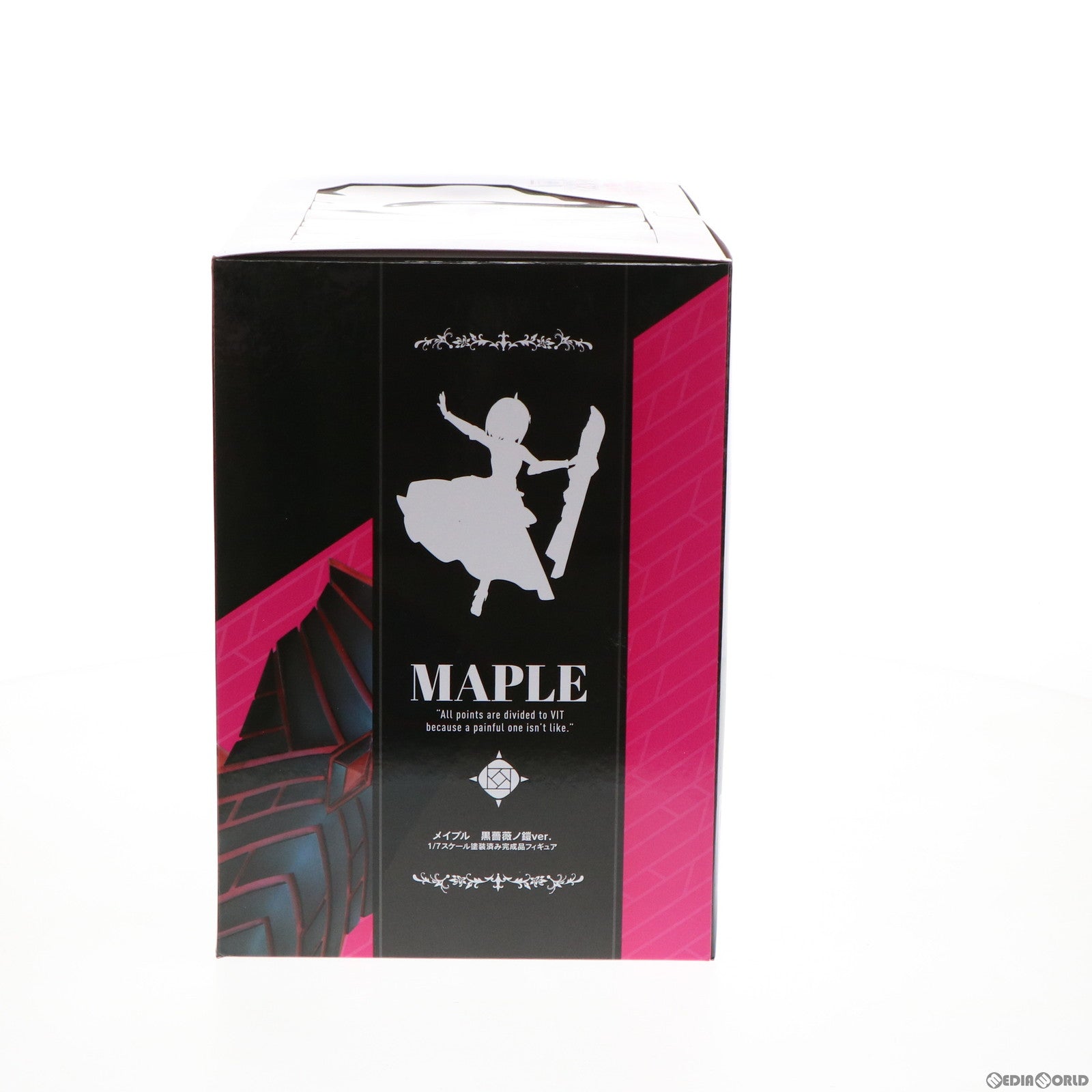 【中古即納】[FIG] CAworks メイプル 黒薔薇ノ鎧ver. 痛いのは嫌なので防御力に極振りしたいと思います。 1/7 完成品 フィギュア キャラアニ(20211226)