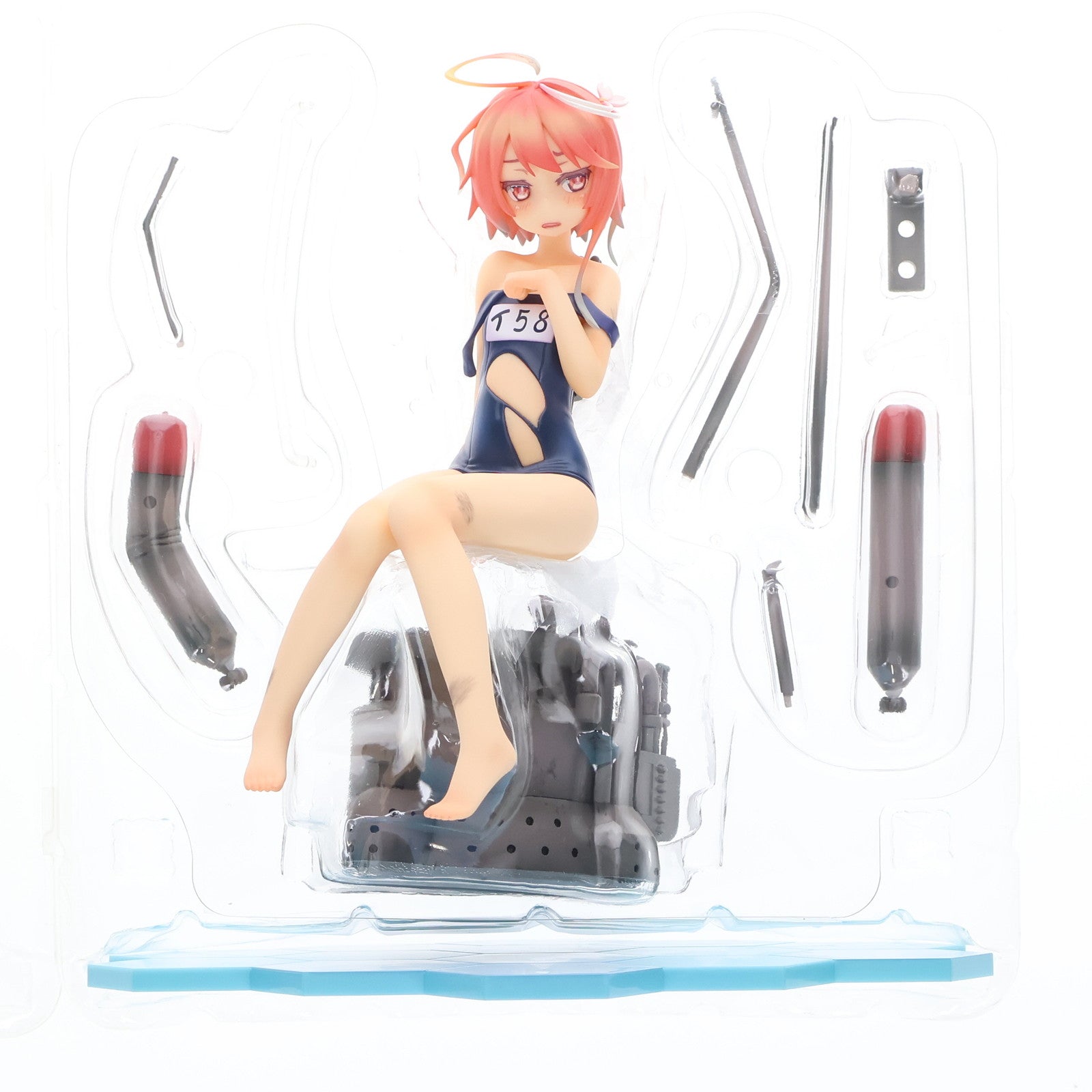 【中古即納】[FIG] 伊58 中破Ver. 艦隊これくしょん -艦これ- 1/8 完成品 フィギュア マックスファクトリー(20141113)