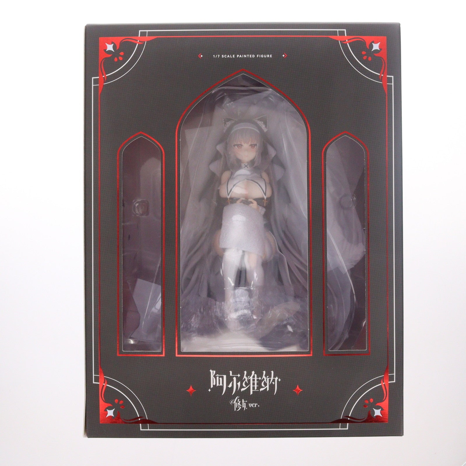 【中古即納】[FIG] アクリルスタンド無し カード付属 アルヴィナちゃん シスターver. GuLucoオリジナルキャラクター 1/7 完成品 フィギュア グッドスマイルカンパニー公式ショップ&一部店舗限定 Solarain(ソラレーン)(20250427)