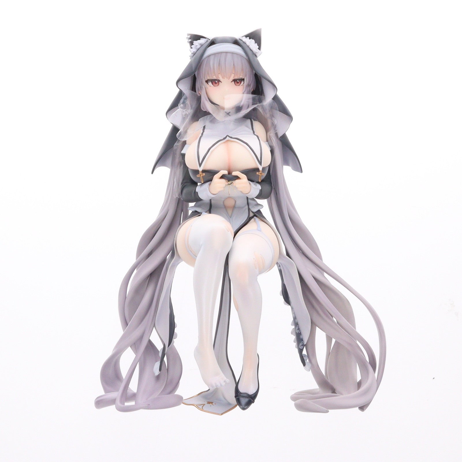 【中古即納】[FIG] アクリルスタンド無し カード付属 アルヴィナちゃん シスターver. GuLucoオリジナルキャラクター 1/7 完成品 フィギュア グッドスマイルカンパニー公式ショップ&一部店舗限定 Solarain(ソラレーン)(20250427)