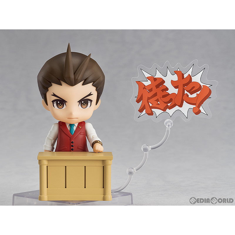 【中古即納】[FIG] ねんどろいど 2117 王泥喜法介(おどろきほうすけ) 逆転裁判 完成品 可動フィギュア グッドスマイルカンパニー(20231028)
