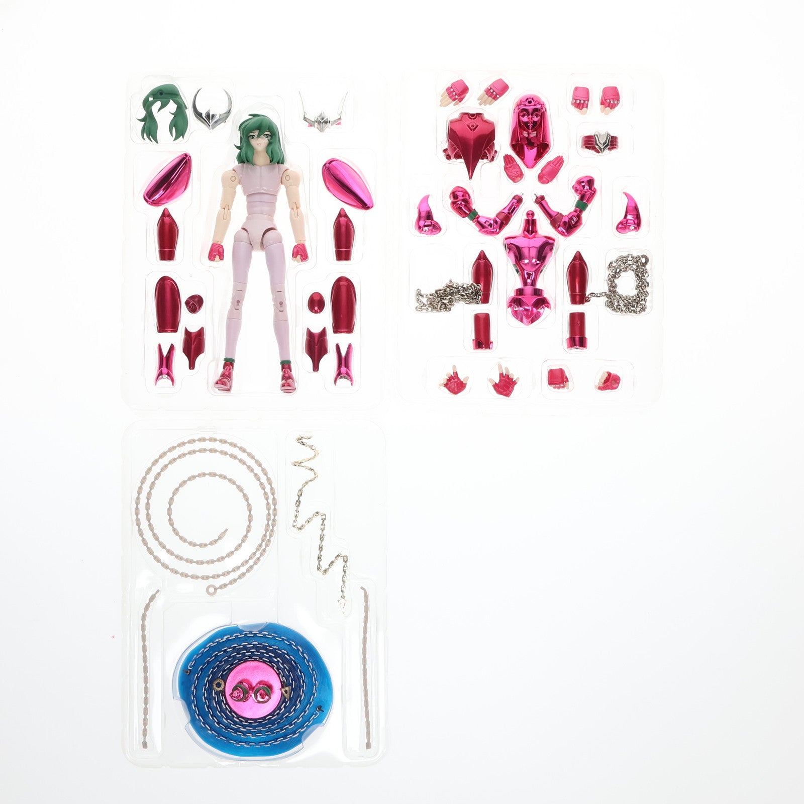 【中古即納】[FIG] 聖闘士聖衣神話 アンドロメダ瞬(最終青銅聖衣) 聖闘士星矢 完成品 可動フィギュア バンダイ(20060831)