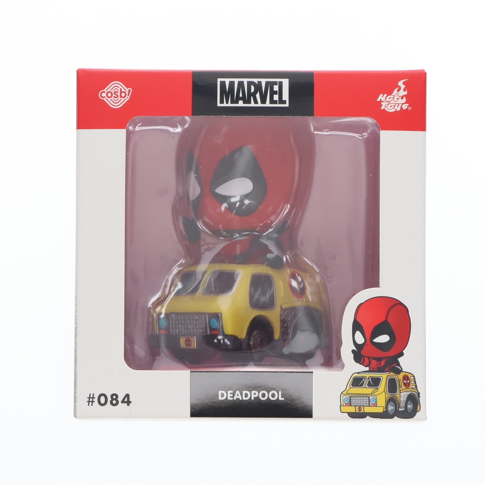 【中古即納】[FIG] Cosbi(コスビ) マーベル・コレクション #084 デッドプール(ビークル・シリーズ)[コミック] 完成品 フィギュア(CBX MVL084) ホットトイズ(20250531)