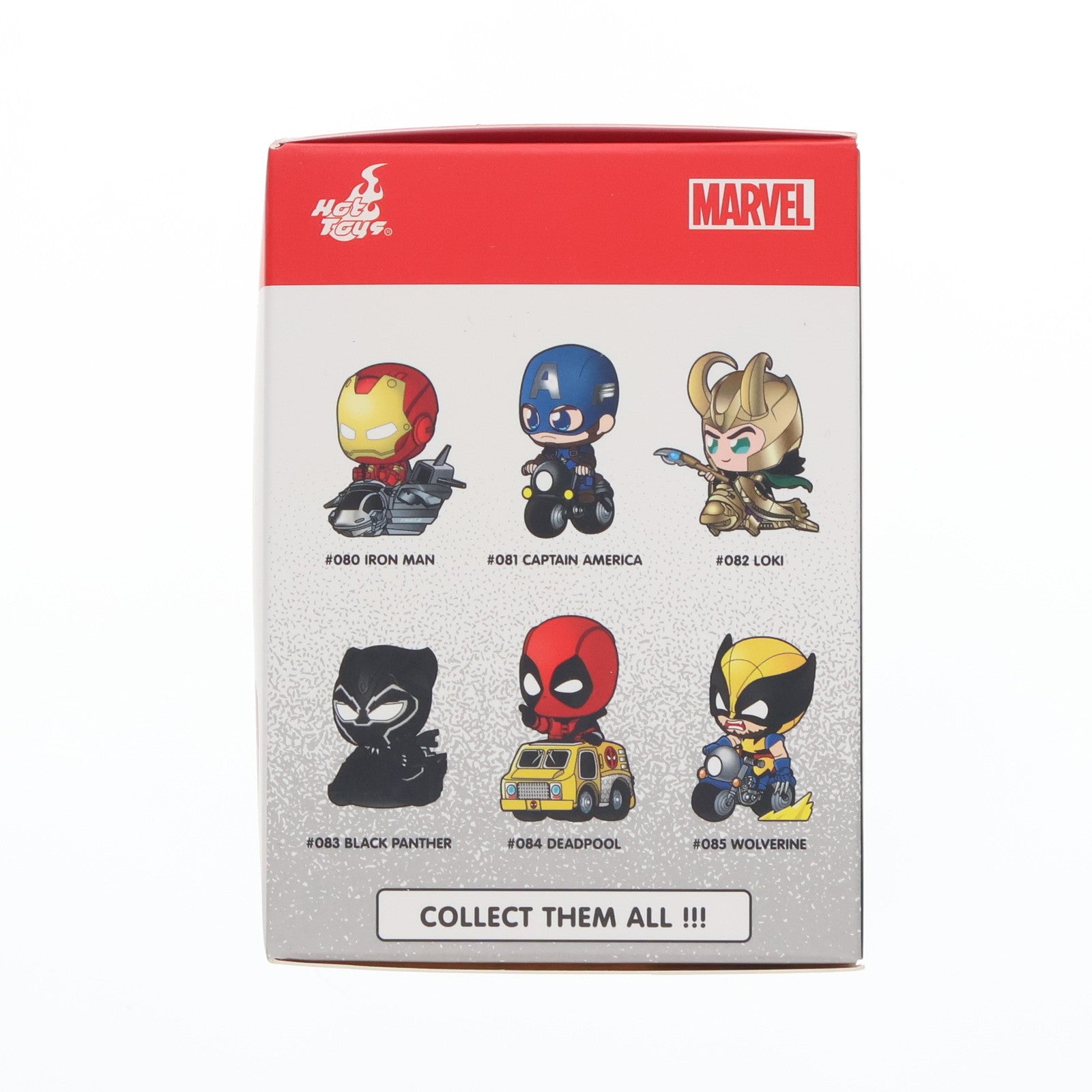 【中古即納】[FIG] Cosbi(コスビ) マーベル・コレクション #084 デッドプール(ビークル・シリーズ)[コミック] 完成品 フィギュア(CBX MVL084) ホットトイズ(20250531)