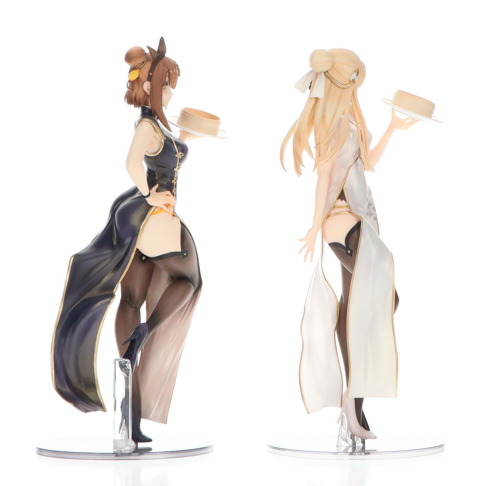 【中古即納】[FIG] ライザ&クラウディア チャイナドレスVer. ライザのアトリエ2 ～失われた伝承と秘密の妖精～ 1/6 完成品 フィギュア 一部店舗&オンラインショップ限定 Phat!(ファット・カンパニー)(20250331)