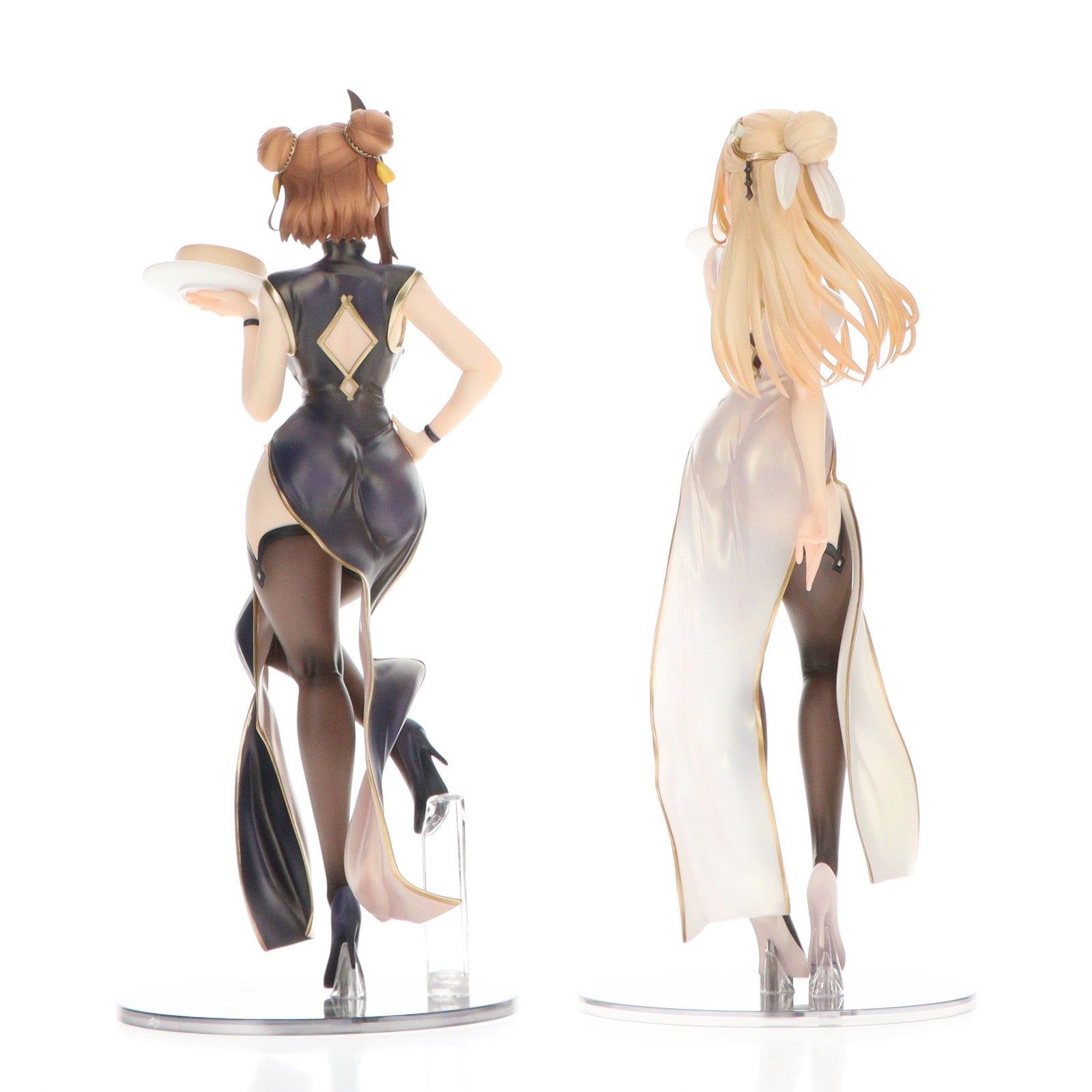【中古即納】[FIG] ライザ&クラウディア チャイナドレスVer. ライザのアトリエ2 ～失われた伝承と秘密の妖精～ 1/6 完成品 フィギュア 一部店舗&オンラインショップ限定 Phat!(ファット・カンパニー)(20250331)