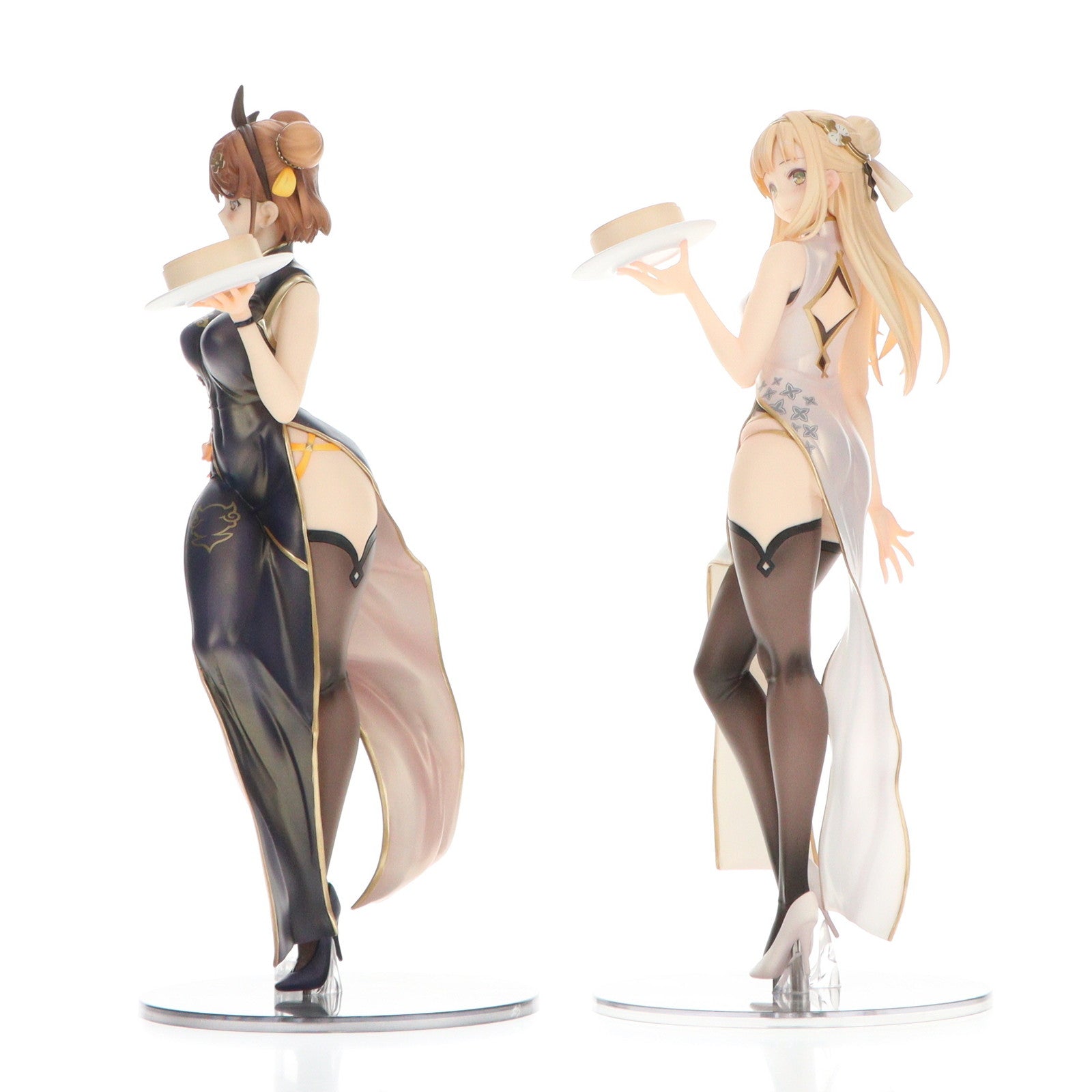 【中古即納】[FIG] ライザ&クラウディア チャイナドレスVer. ライザのアトリエ2 ～失われた伝承と秘密の妖精～ 1/6 完成品 フィギュア 一部店舗&オンラインショップ限定 Phat!(ファット・カンパニー)(20250331)