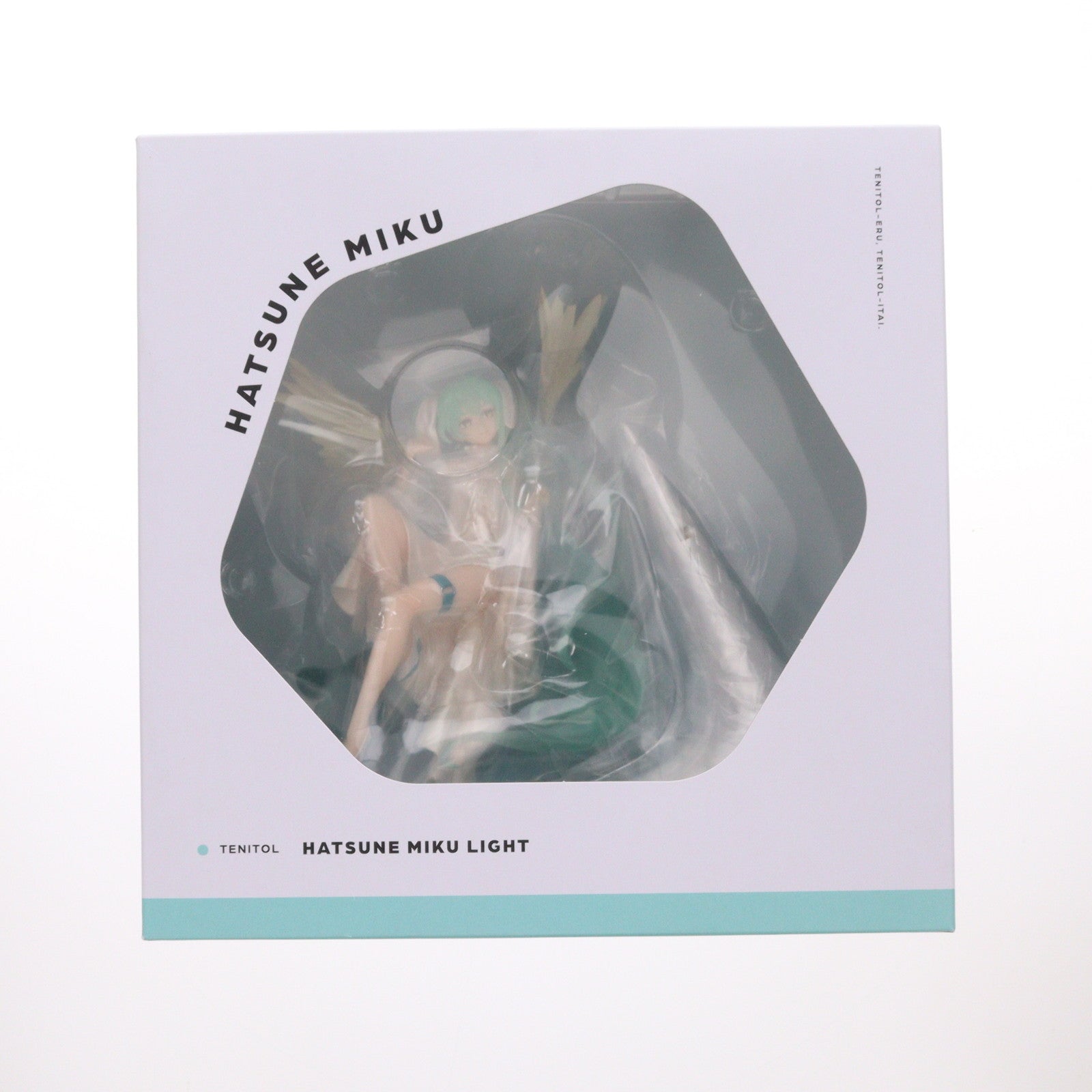 【中古即納】[FIG] TENITOL 初音ミク Light キャラクター・ボーカル・シリーズ01 初音ミク 完成品 フィギュア(AMU-TNL0001) フリュー(20230204)