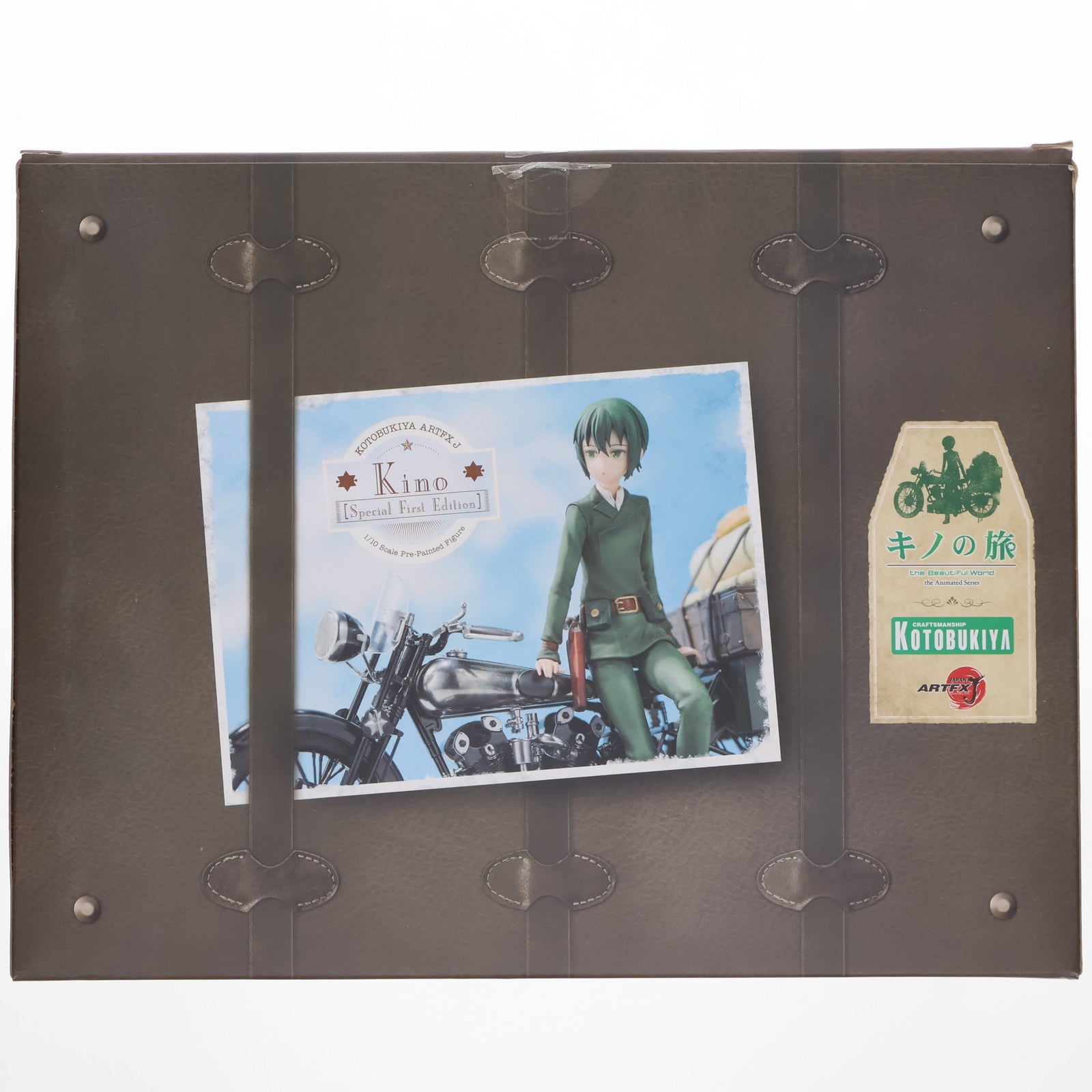 【中古即納】[FIG] ARTFX J キノ 初回特典付属版 キノの旅 -the Beautiful World- the Animated Series 1/10 完成品 フィギュア(PP742) コトブキヤ(20181028)