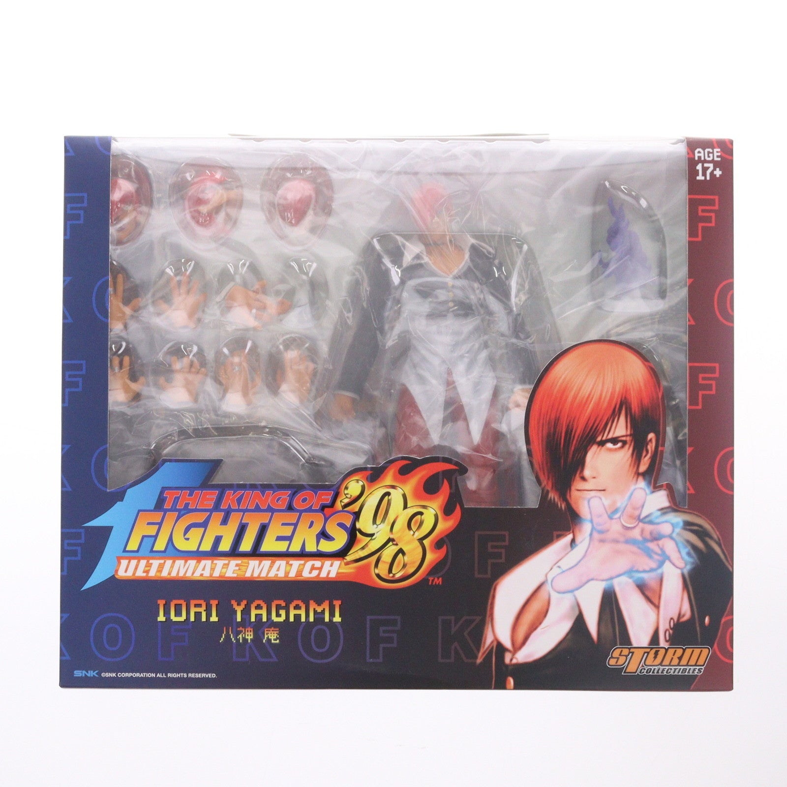 【中古即納】[FIG] (再販) 八神庵(やがみいおり) ザ・キング・オブ・ファイターズ '98 アルティメットマッチ アクションフィギュア(SKKF-004) ストームコレクティブルズ(20240531)