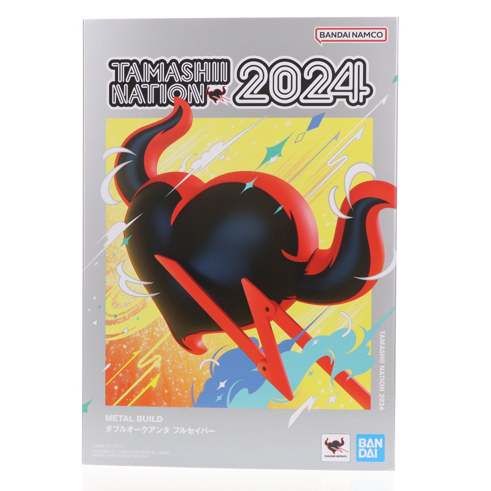 【中古即納】[FIG] METAL BUILD ダブルオークアンタ フルセイバー 機動戦士ガンダム00V戦記 完成品 可動フィギュア TAMASHII NATION 2024 開催記念品&魂ウェブ商店限定 バンダイスピリッツ(20241113)