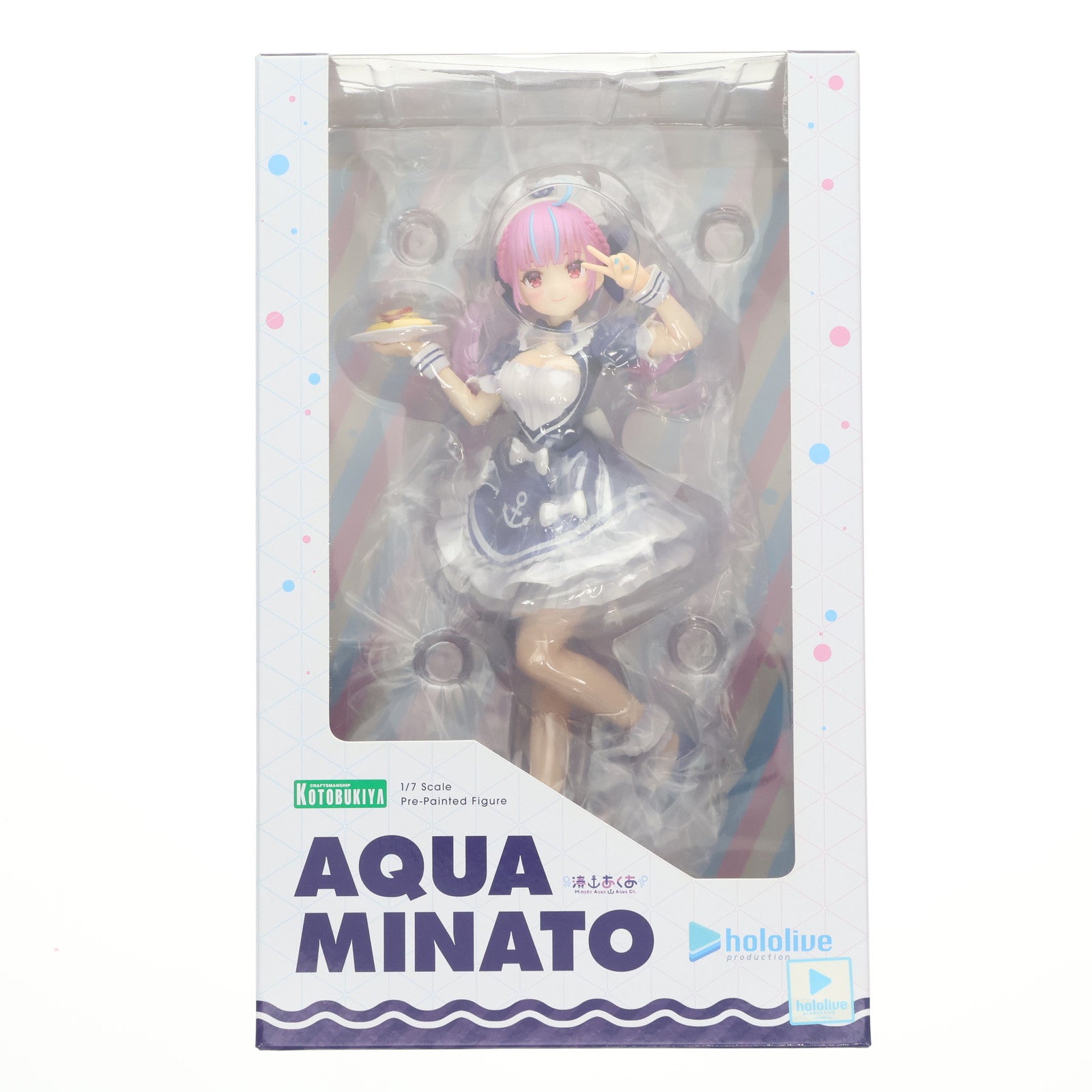 【中古即納】[FIG] 湊あくあ(みなとあくあ) ホロライブプロダクション 1/7 完成品 フィギュア(PP942) コトブキヤ(20210729)