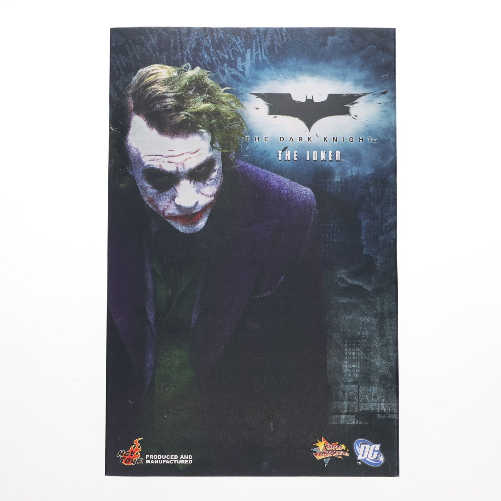 【中古即納】[FIG] 豆魚雷限定 ムービー・マスターピース ジョーカー ダークナイト 1/6 完成品 アクションフィギュア(MMS68) ホットトイズ(20080830)