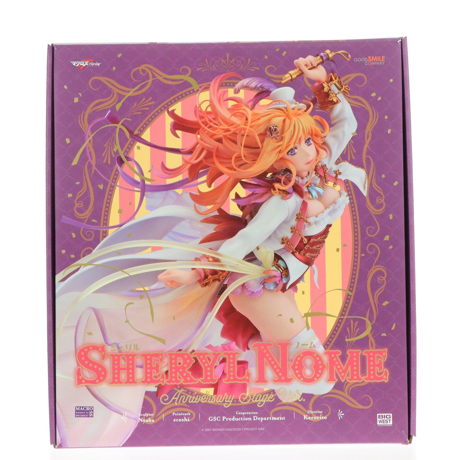 【中古即納】[FIG] シェリル・ノーム ～ Anniversary Stage Ver. ～ マクロスF(フロンティア) 1/7 完成品 フィギュア グッドスマイルカンパニー(20240529)