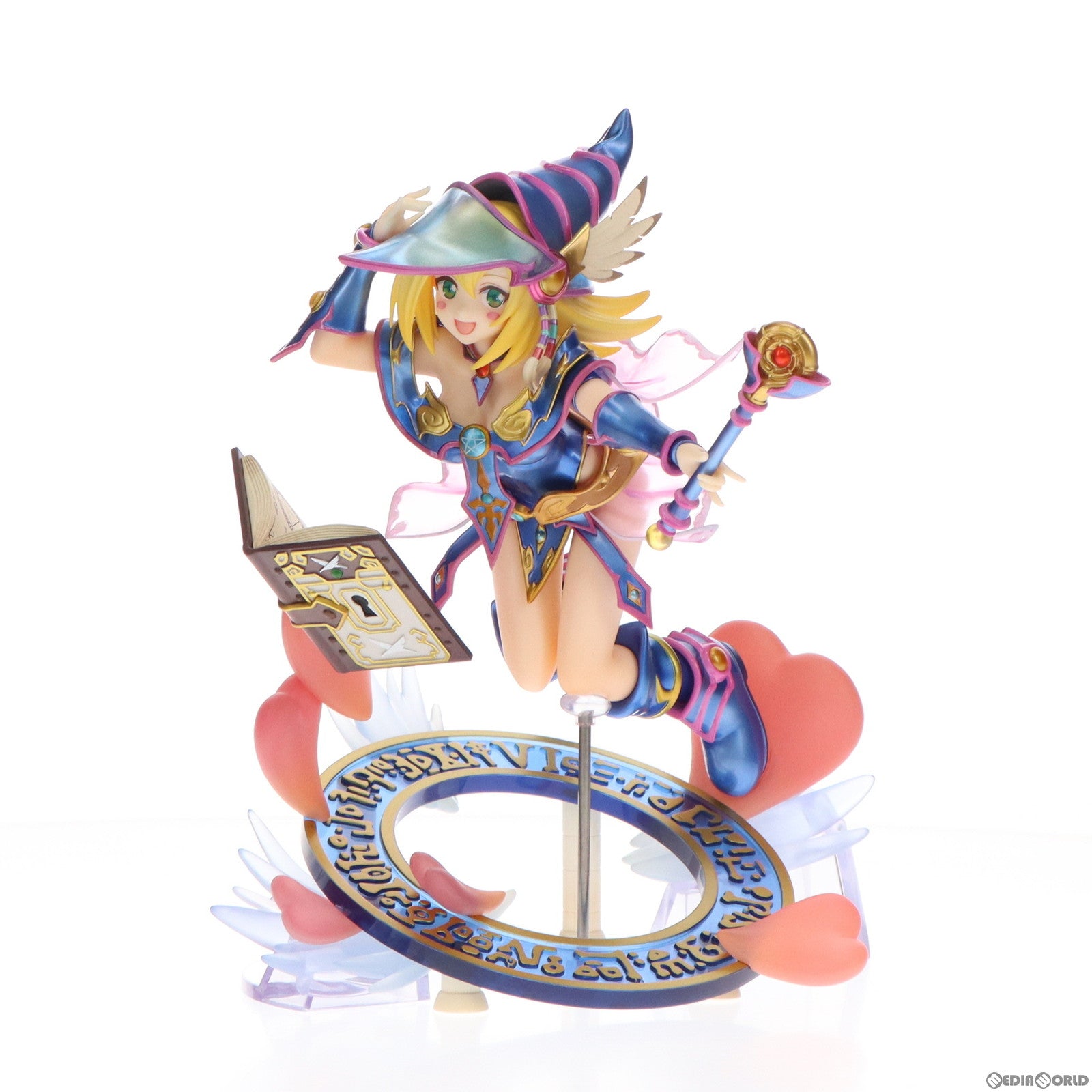 【中古即納】[FIG] ART WORKS MONSTERS(アートワークスモンスターズ) ブラック・マジシャン・ガール 遊☆戯☆王デュエルモンスターズ 完成品 フィギュア プレミアムバンダイ&一部オンラインショップ限定 メガハウス(20240322)