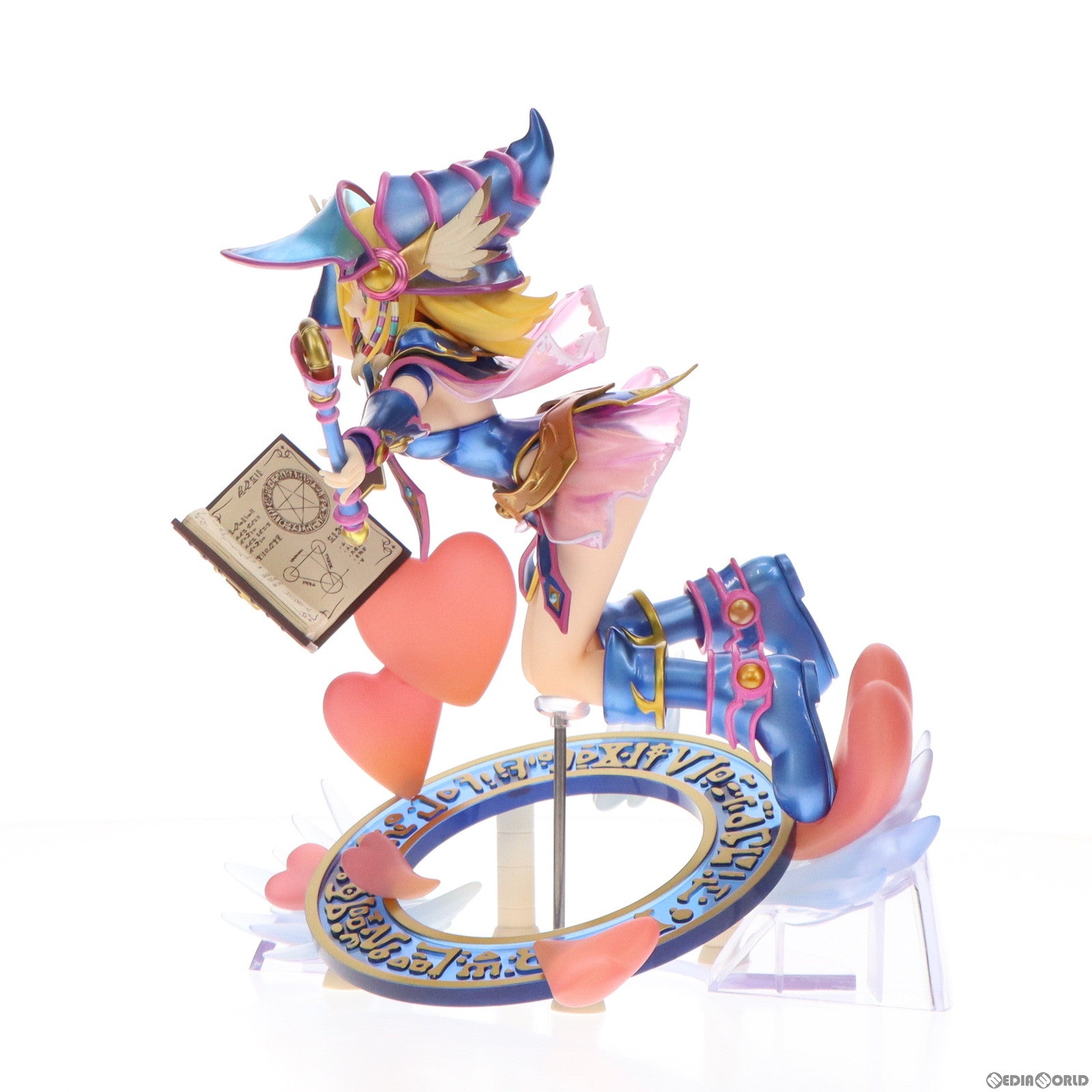 【中古即納】[FIG] ART WORKS MONSTERS(アートワークスモンスターズ) ブラック・マジシャン・ガール 遊☆戯☆王デュエルモンスターズ 完成品 フィギュア プレミアムバンダイ&一部オンラインショップ限定 メガハウス(20240322)