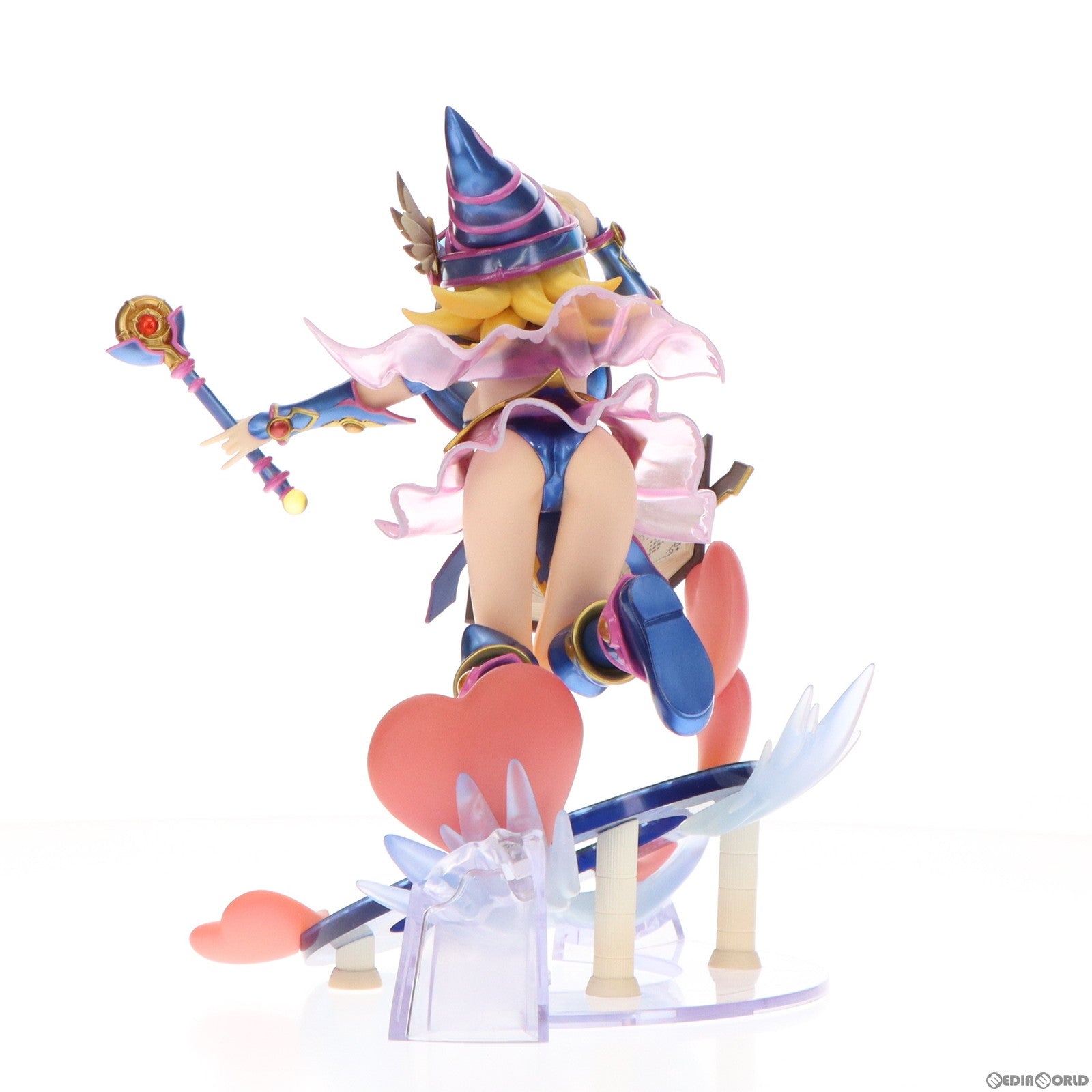 【中古即納】[FIG] ART WORKS MONSTERS(アートワークスモンスターズ) ブラック・マジシャン・ガール 遊☆戯☆王デュエルモンスターズ 完成品 フィギュア プレミアムバンダイ&一部オンラインショップ限定 メガハウス(20240322)