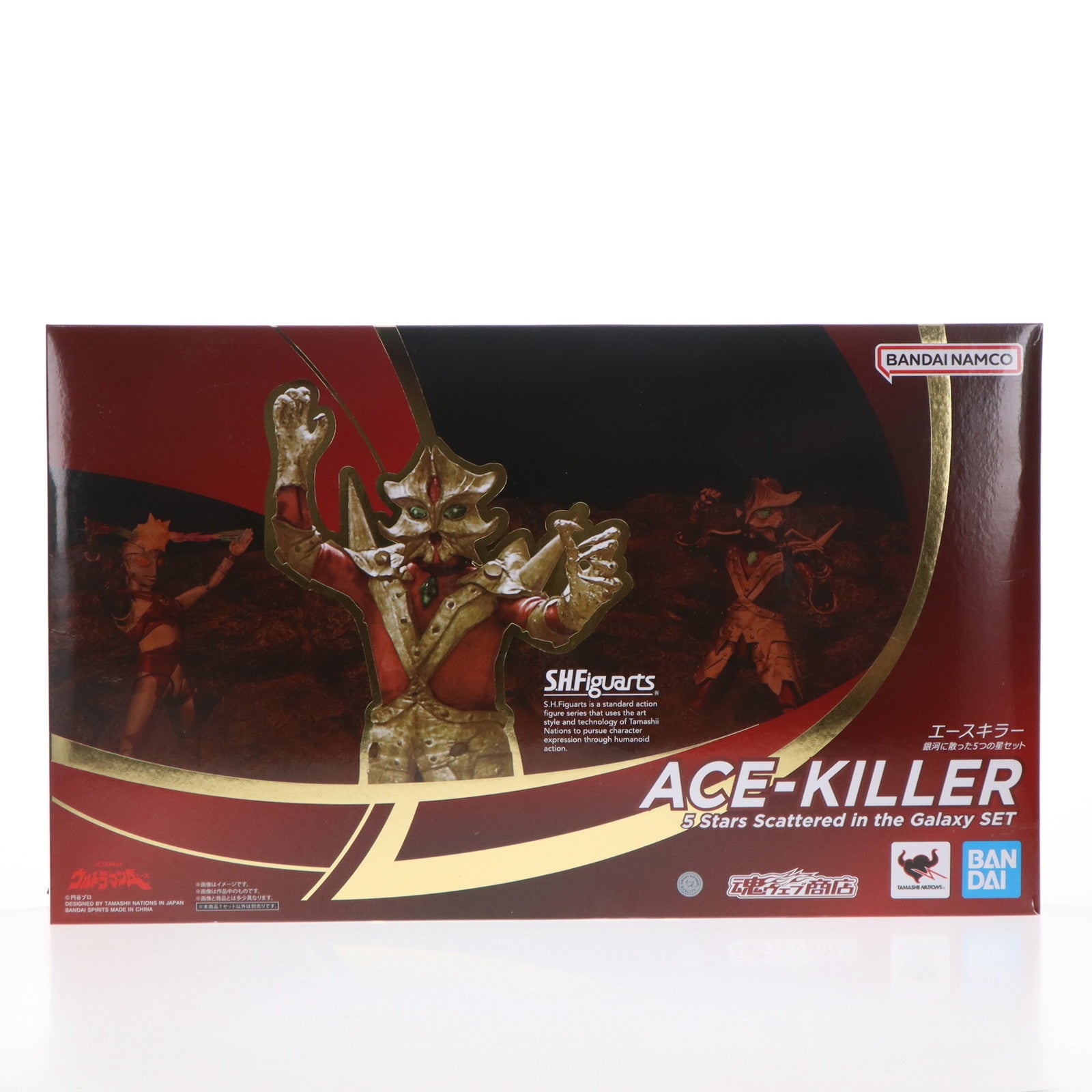 【中古即納】[FIG] 魂ウェブ商店限定 S.H.Figuarts(フィギュアーツ) エースキラー 銀河に散った5つの星セット ウルトラマンA(エース) 完成品 可動フィギュア バンダイスピリッツ(20240826)