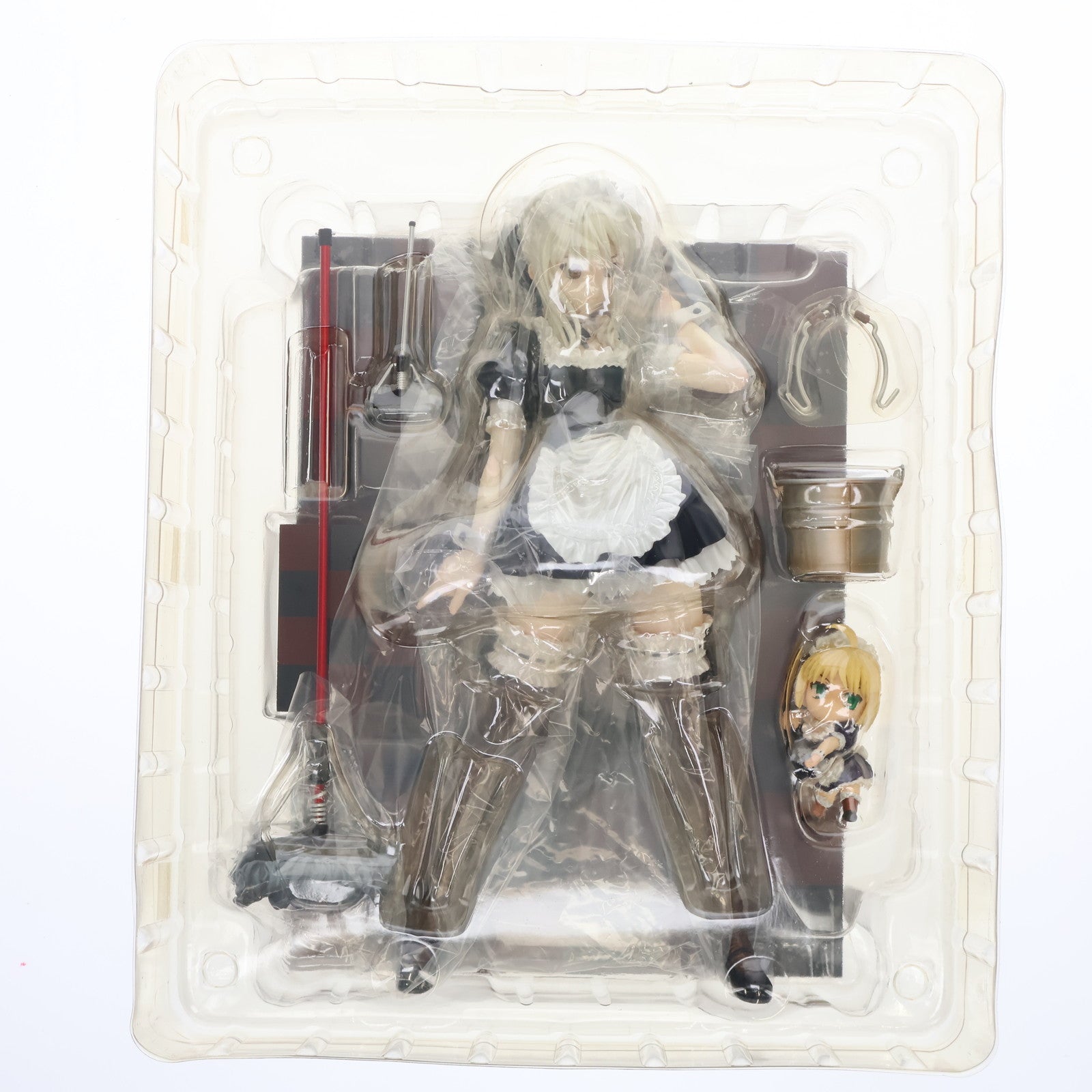 【中古即納】[FIG] とれたて!ほびーちゃんねる限定 セイバーオルタ メイドVer. Fate/hollow ataraxia(フェイト/ホロウ アタラクシア) 1/6 完成品 フィギュア アルター(20100531)