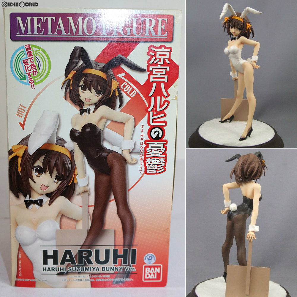 【中古即納】[FIG] 涼宮ハルヒ(バニーVer.) メタモフィギュア 涼宮ハルヒの憂鬱 1/8 完成品 フィギュア バンダイ(20070601)