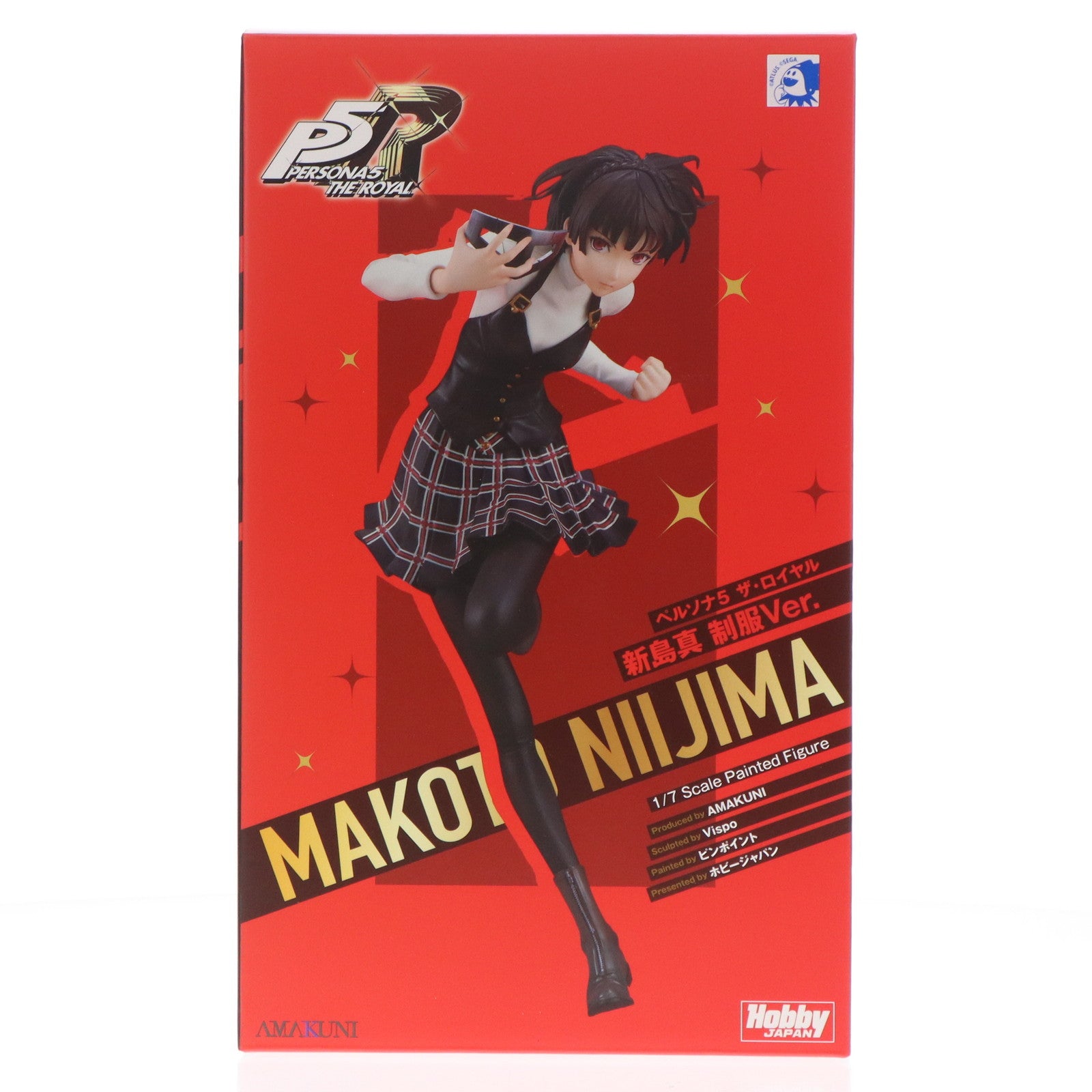【中古即納】[FIG] 新島真(にいじままこと) 制服Ver. ペルソナ5 ザ・ロイヤル 1/7 完成品 フィギュア ホビージャパンオンラインショップ&ポストホビー厚木店限定 ホビージャパン(20250630)