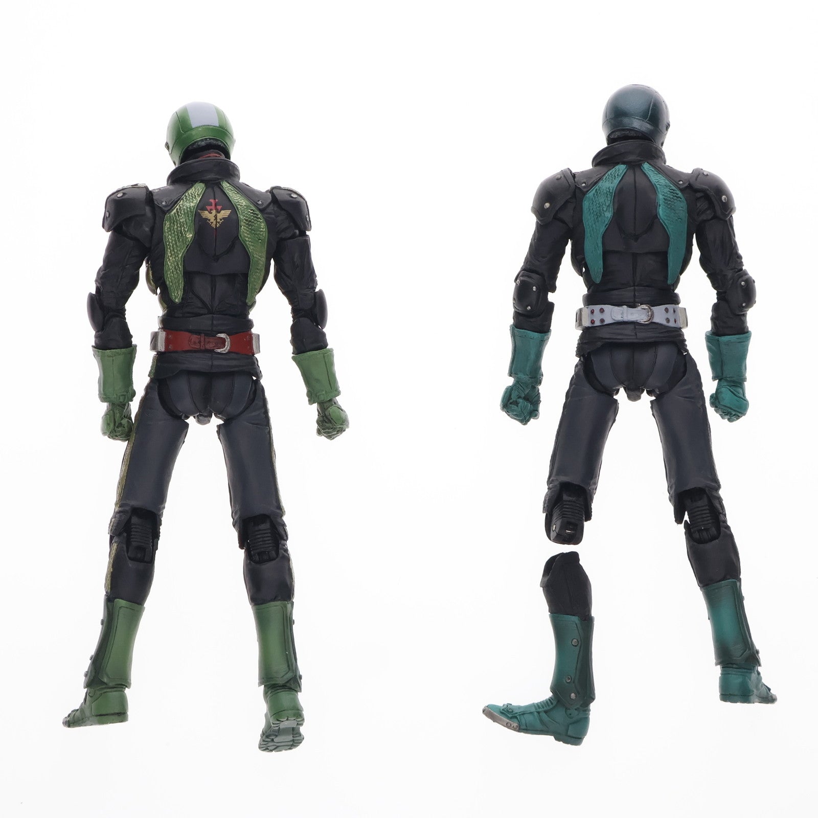 【中古即納】[FIG] MOVIE REALIZATION 仮面ライダー1号・2号(仮面ライダーTHE FIRST) 完成品 可動フィギュア バンダイ(20060527)