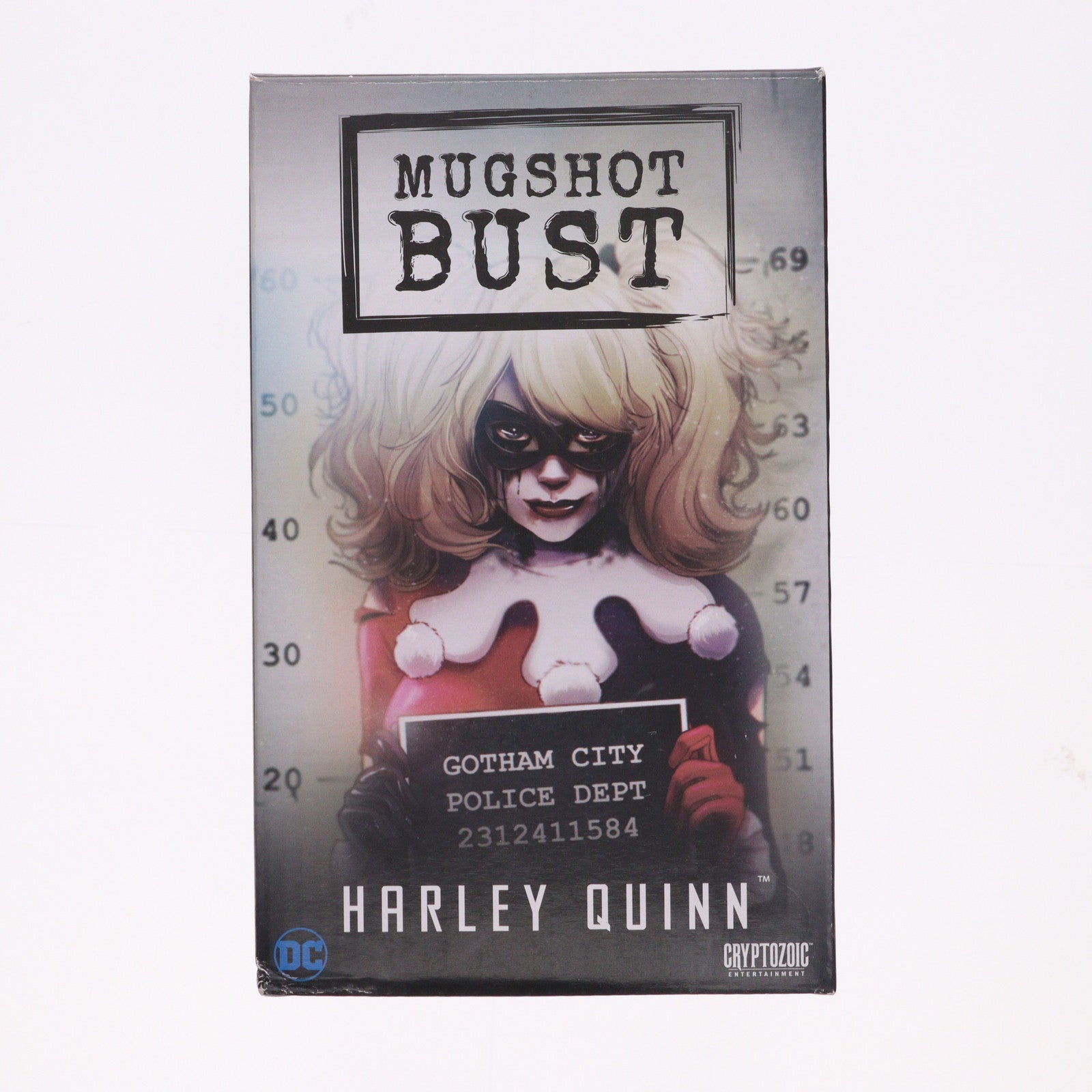 【中古即納】[FIG] ミニバスト 逮捕記録ショット #01 ハーレイ・クイン DCコミックス 完成品 フィギュア CRYPTOZOIC(クリプトゾイック)(20230426)