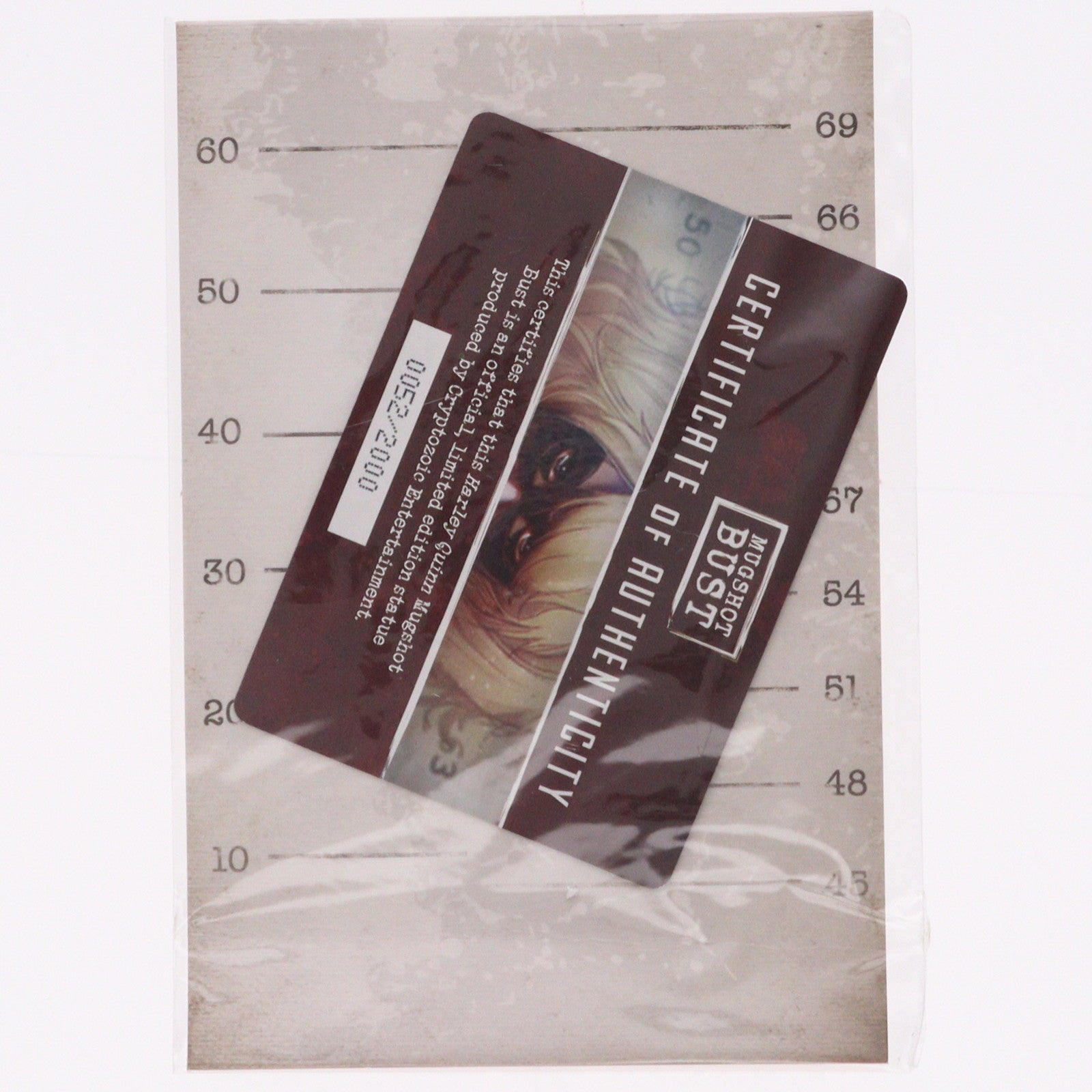 【中古即納】[FIG] ミニバスト 逮捕記録ショット #01 ハーレイ・クイン DCコミックス 完成品 フィギュア CRYPTOZOIC(クリプトゾイック)(20230426)