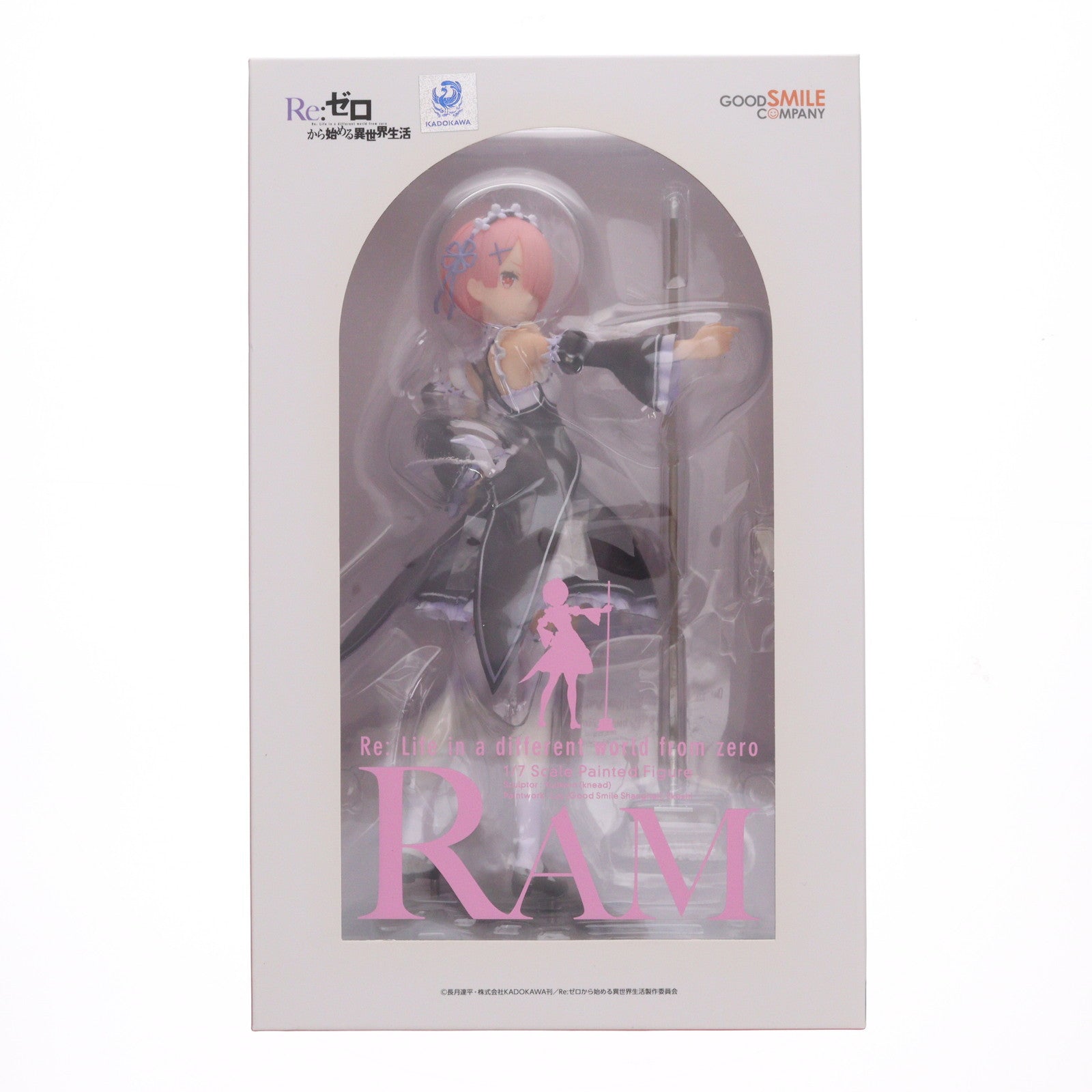 【中古即納】[FIG] ラム Re:ゼロから始める異世界生活 1/7 完成品 フィギュア グッドスマイルカンパニー(20180628)