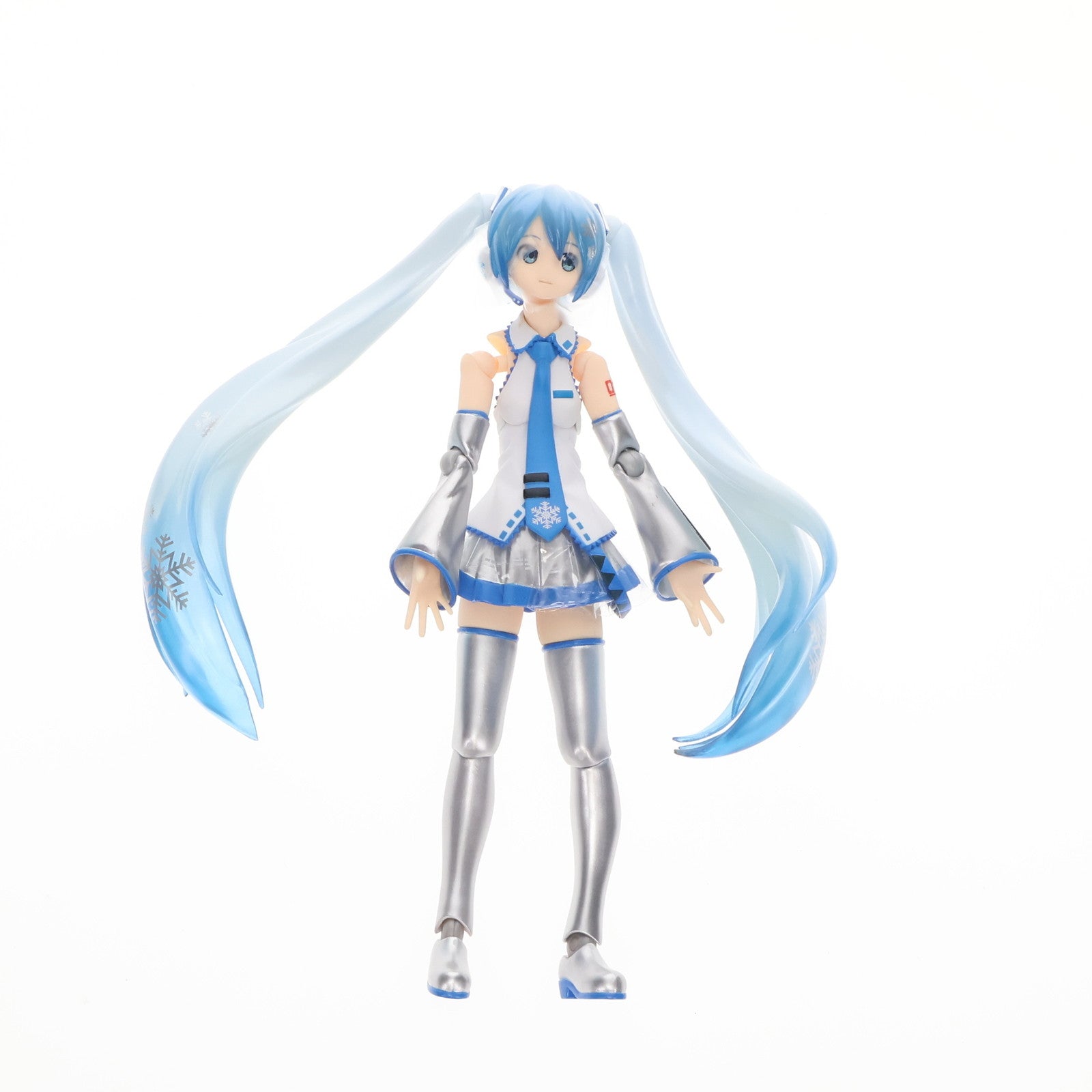 【中古即納】[FIG] figma(フィグマ) EX-016 雪ミク キャラクター・ボーカル・シリーズ01 初音ミク 完成品 可動フィギュア ワンフェス2014冬&GOODSMILE ONLINE SHOP限定 マックスファクトリー(20140209)