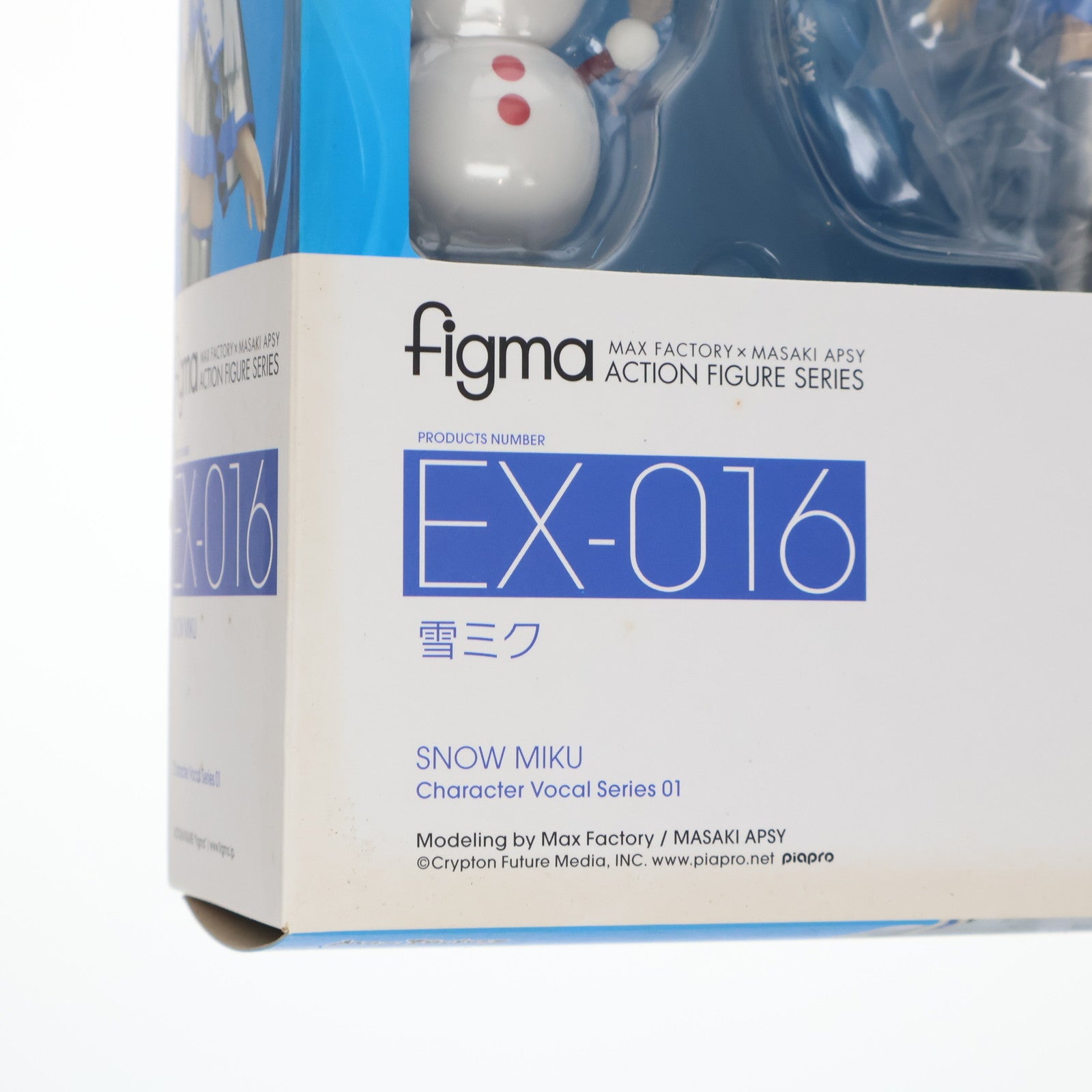 【中古即納】[FIG] figma(フィグマ) EX-016 雪ミク キャラクター・ボーカル・シリーズ01 初音ミク 完成品 可動フィギュア ワンフェス2014冬&GOODSMILE ONLINE SHOP限定 マックスファクトリー(20140209)