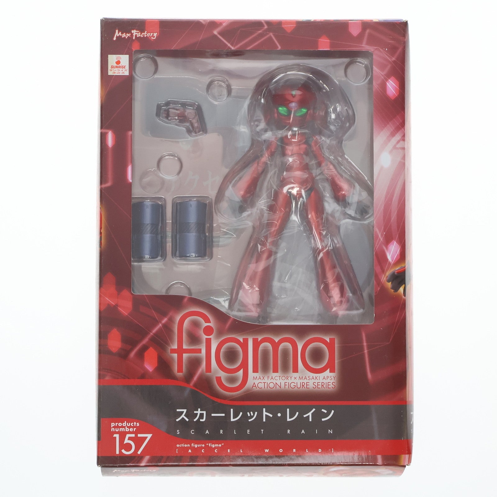 【中古即納】[FIG] figma(フィグマ) 157 スカーレット・レイン アクセル・ワールド 完成品 可動フィギュア マックスファクトリー(20130201)