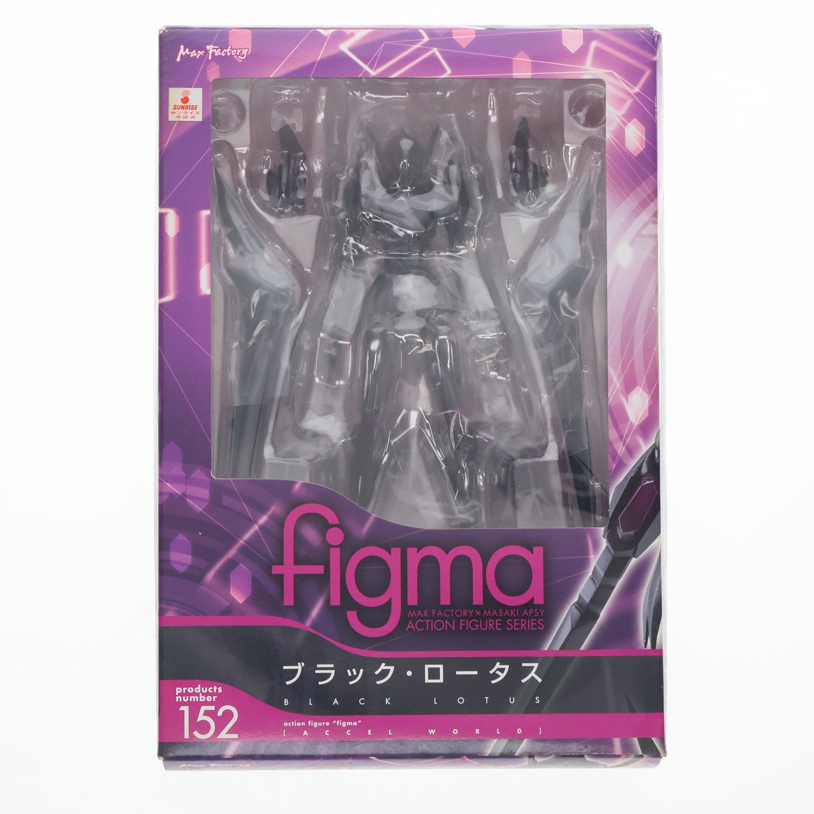 【中古即納】[FIG] figma(フィグマ) 152 ブラック・ロータス アクセル・ワールド 完成品 可動フィギュア マックスファクトリー(20121123)
