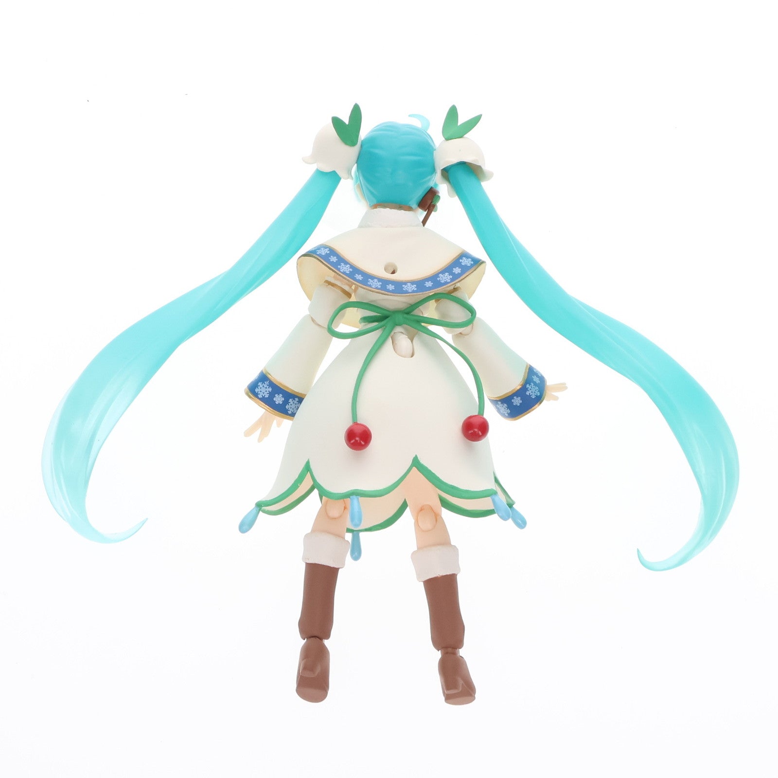 【中古即納】[FIG] figma(フィグマ) EX-024 雪ミク Snow Bell ver. キャラクター・ボーカル・シリーズ01 初音ミク 完成品 可動フィギュア ワンフェス2015冬&GOODSMILE ONLINE SHOP限定 マックスファクトリー(20150208)